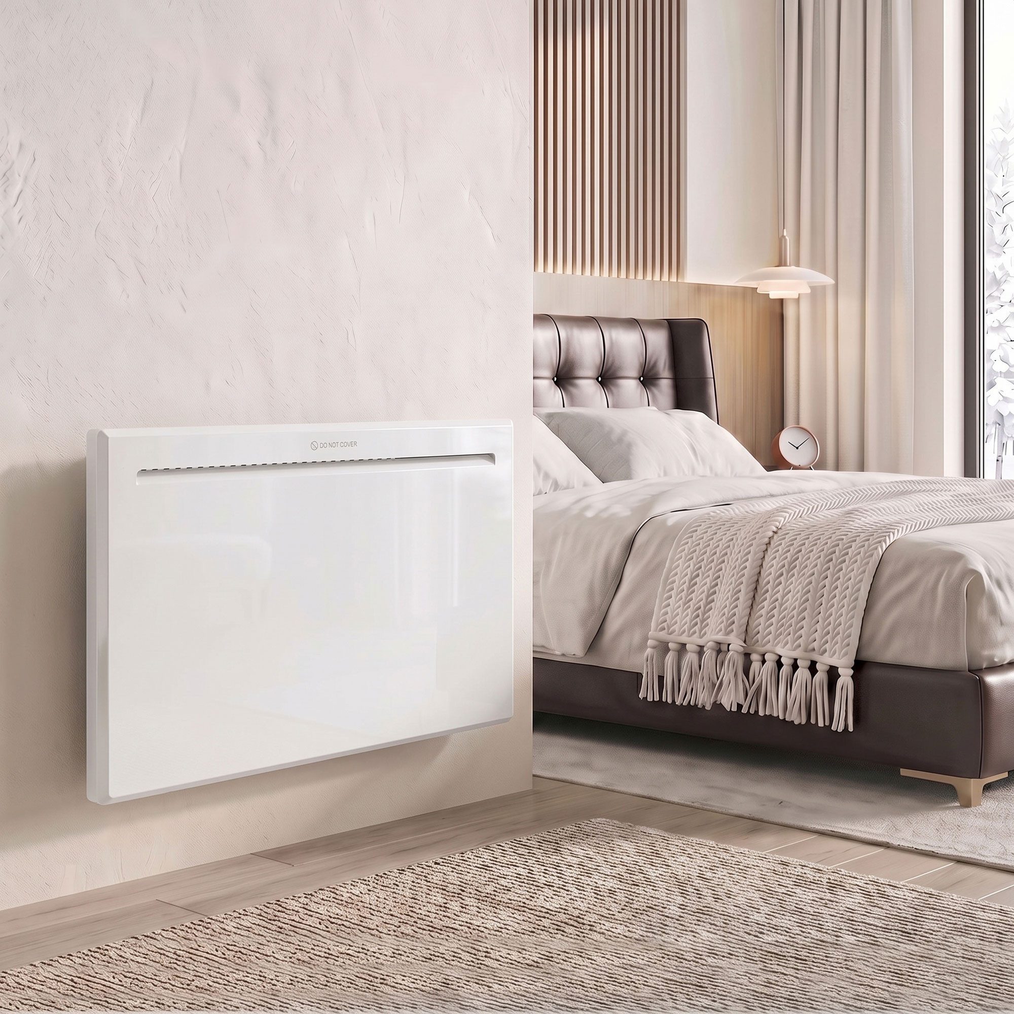 HOMCOM Heizgerät Elektroheizung 1500 W Konvektor Heizung, WLAN, Alexa & Google Home, 1500 W, mit 7-Tage-Timer, Offenes-Fenster-Erkennung