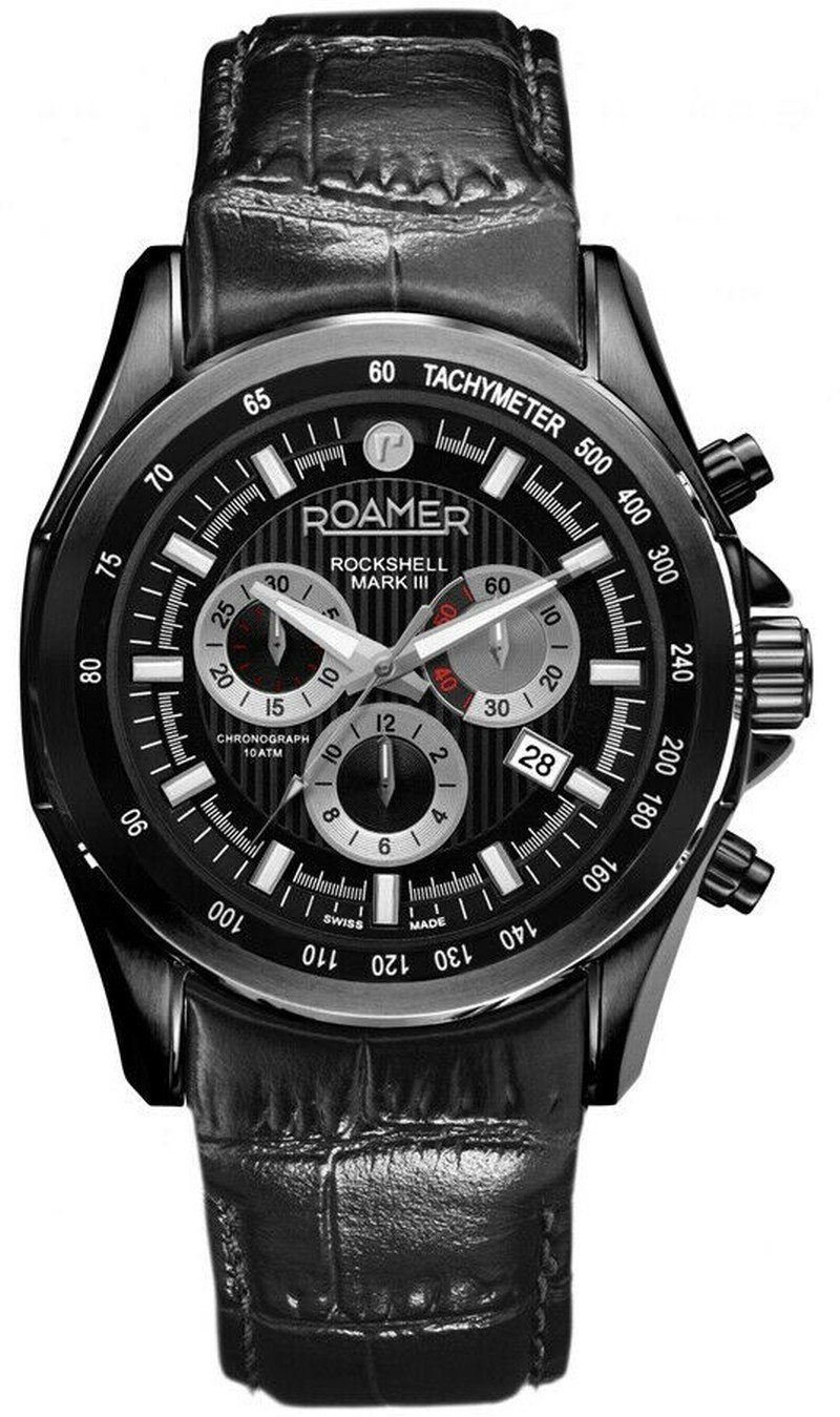 Schweizer Roamer Rockshell III Mark Chrono Uhr