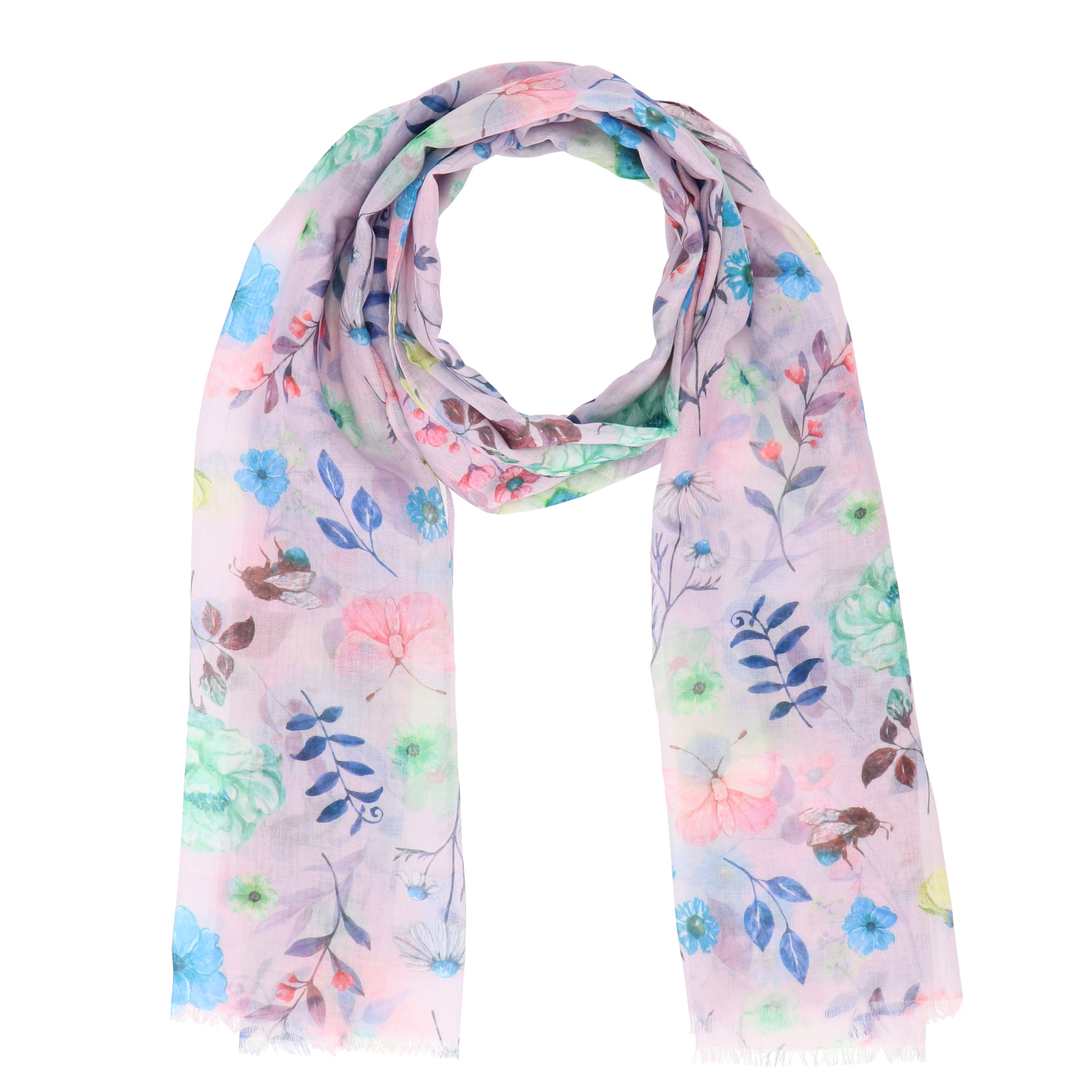 halsüberkopf Accessoires Modeschal Mille Fleur, zarter günstig online kaufen
