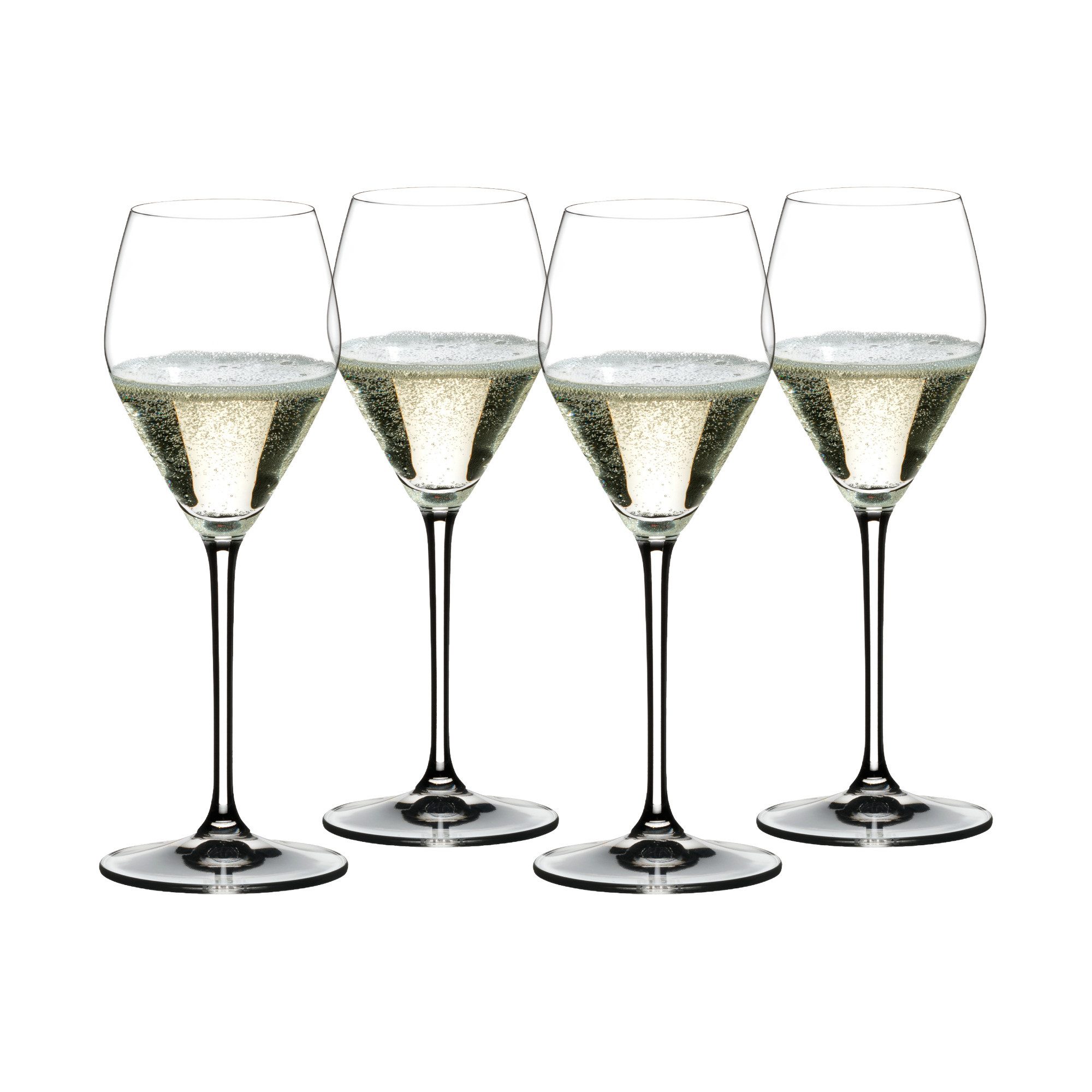 RIEDEL THE WINE GLASS COMPANY Sektglas Riedel Mixing Proseccoglas 4er Set, Kristallglas