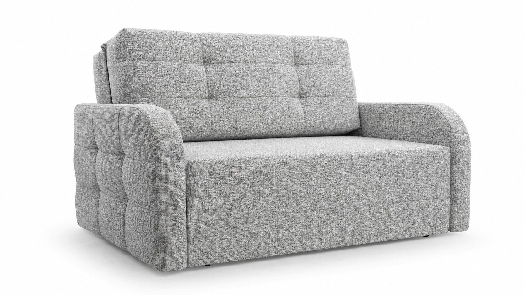 MOEBLO Kindersofa PORTO 120, Schlafsessel Sofa Sessel Jugendsofa Schlafsofa 2-Sitzer Gästebett, mit Schlaffunktion und Bettkasten