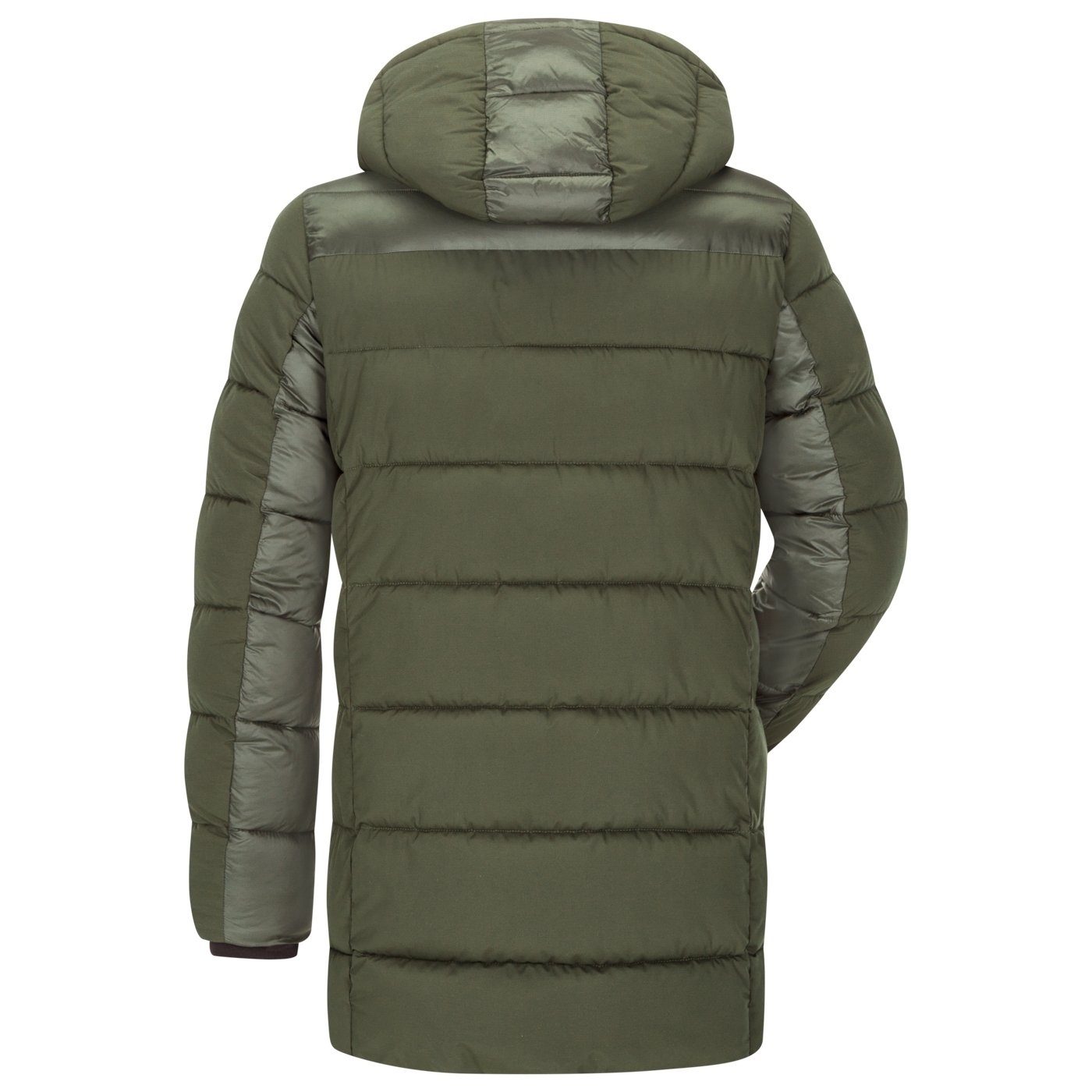 Milestone Funktionsjacke Milestone Herren Steppjacke Kurzmantel Tender grün