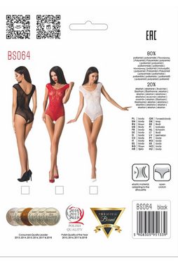 Passion Body-Ouvert in schwarz - S/M