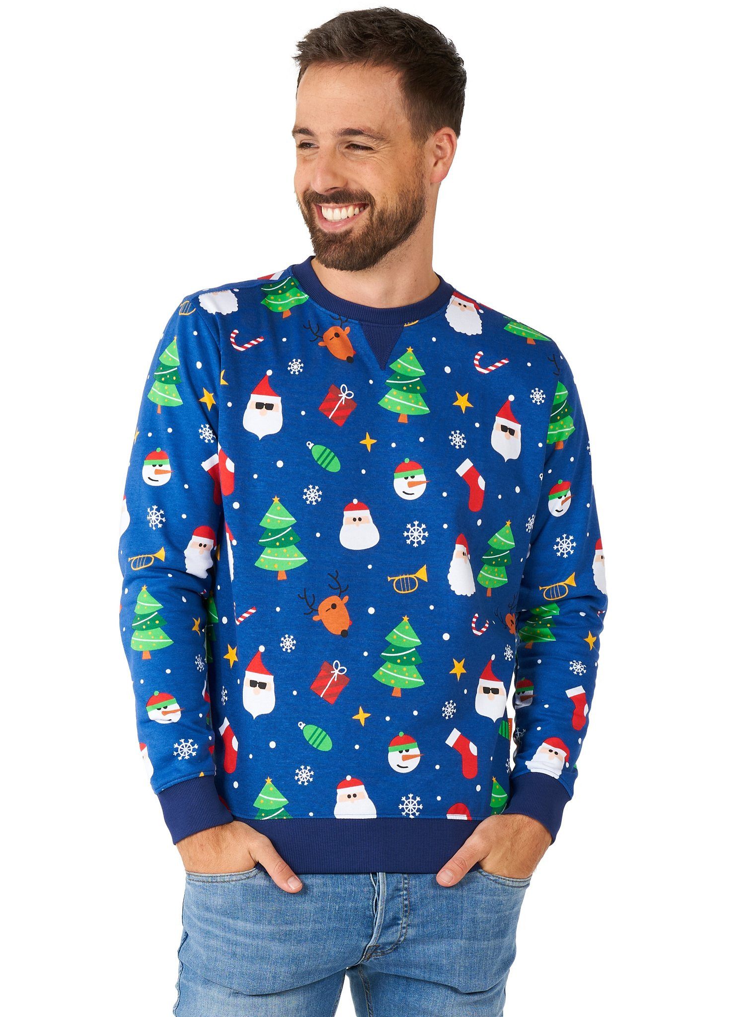 Kostüm Festivity Blue Pullover
