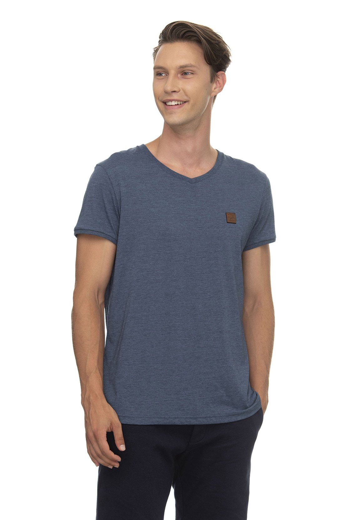 Ragwear T-Shirt Ragwear T-Shirt Herren VIENIE 2012-15004 Denim Blue 2010