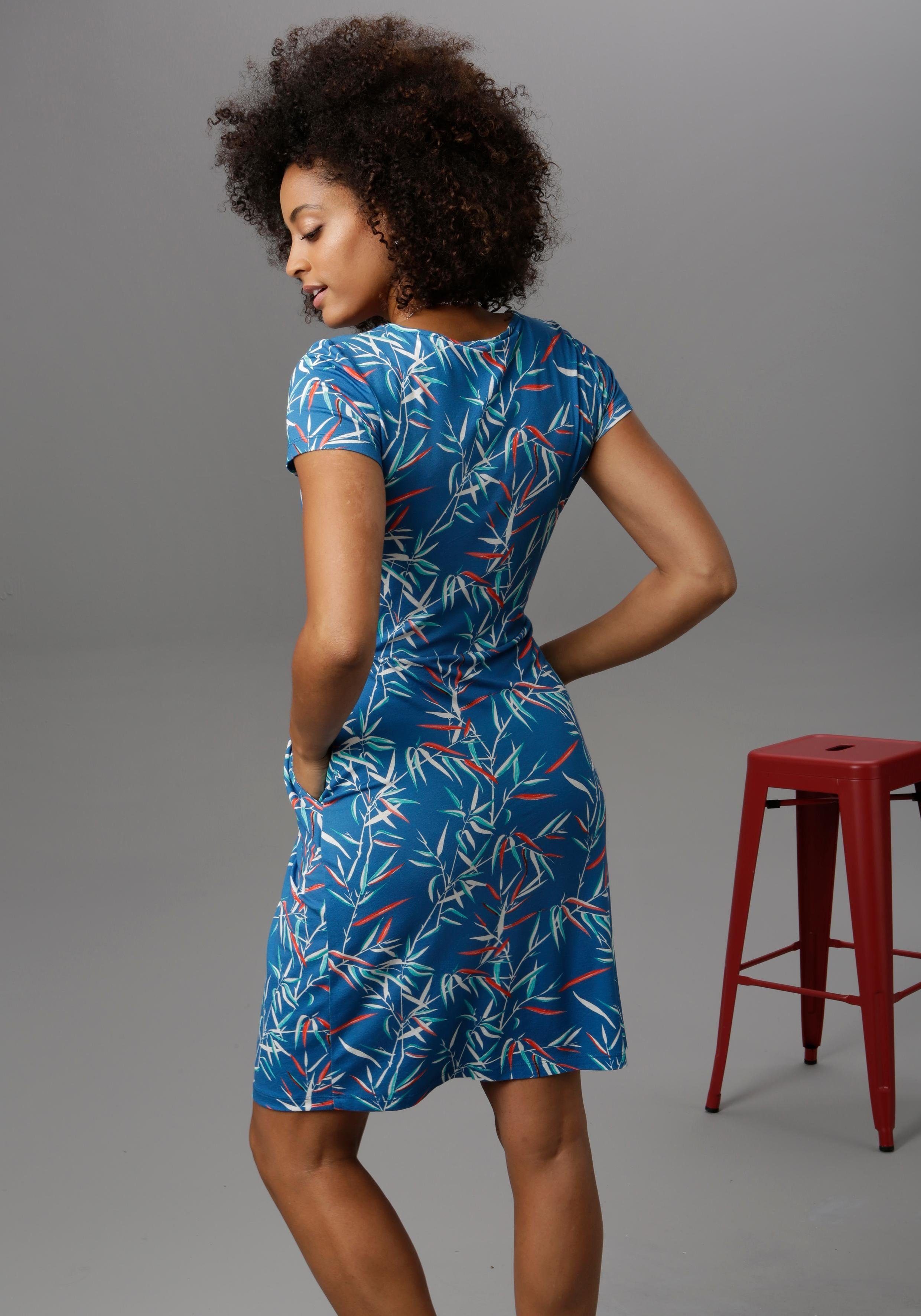 Aniston SELECTED Sommerkleid mit 2 Eingrifftaschen günstig online kaufen