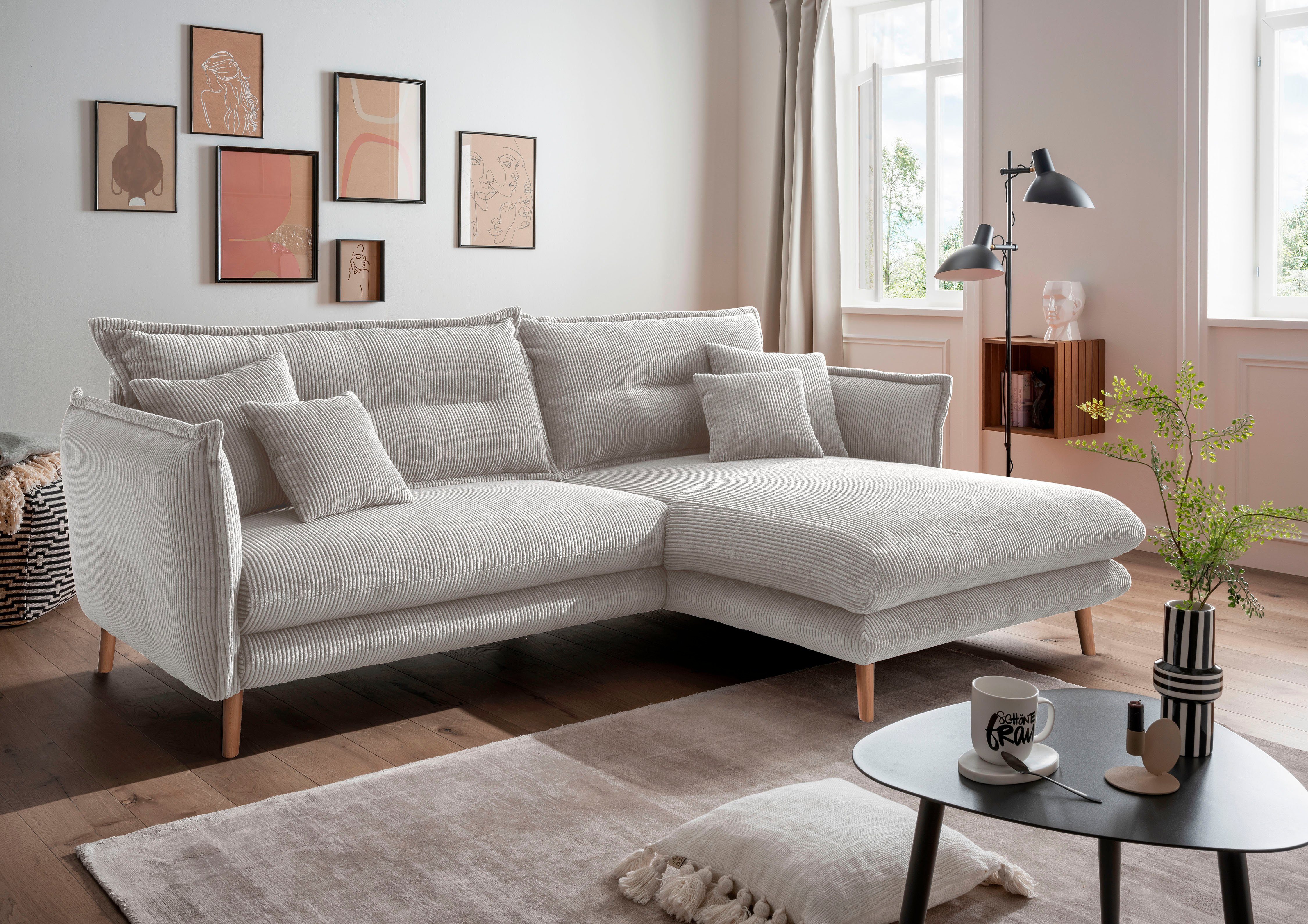 INOSIGN Ecksofa Lazio modern und bequem, günstig online kaufen
