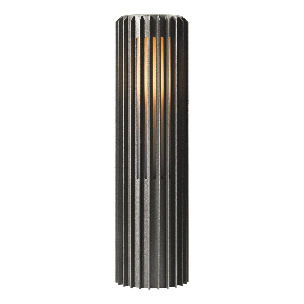 Nordlux Pollerleuchte Aludra 45, ohne Leuchtmittel, spritzwassergeschützt (IP54), aus robustem Aluminium, E27