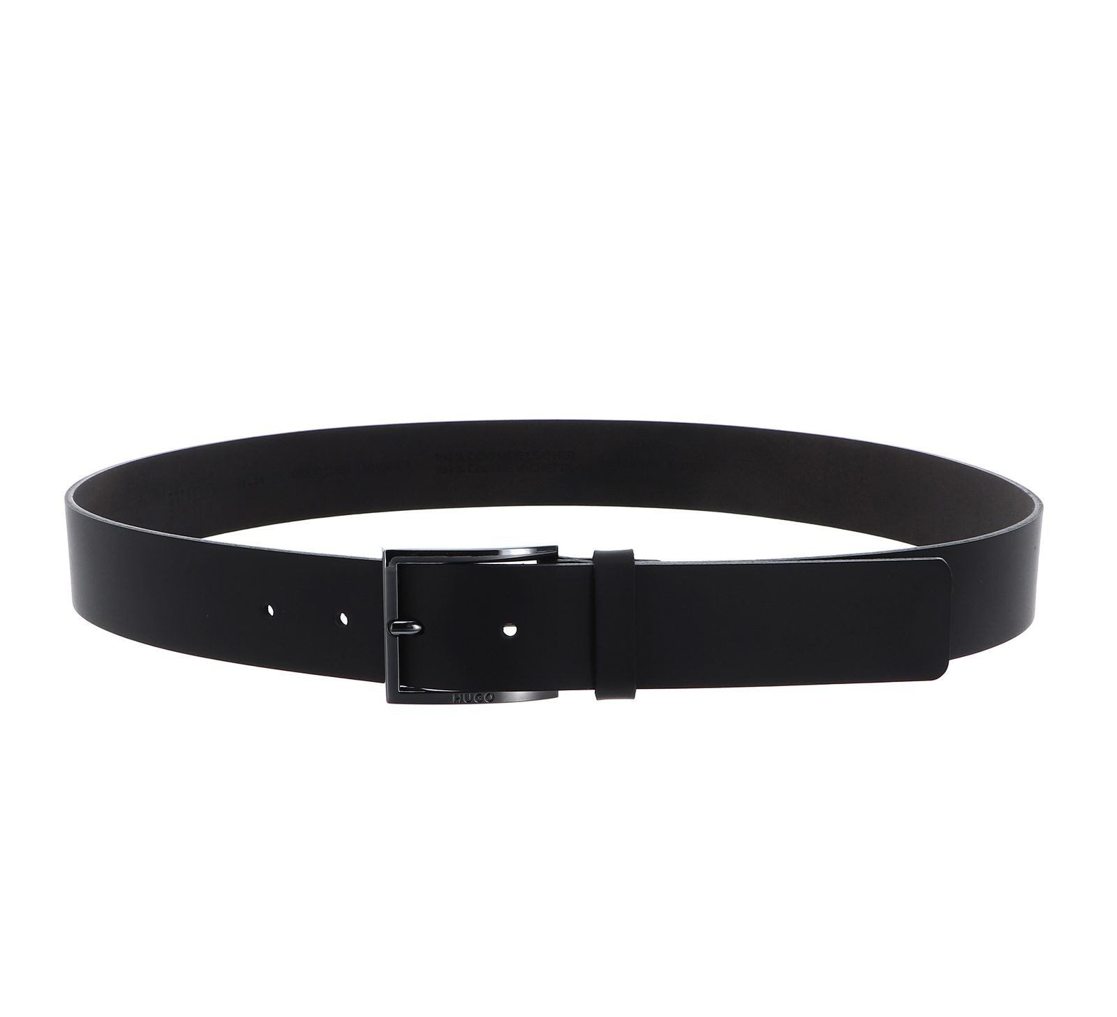 HUGO Ledergürtel Geek Sz35 Leather Belt aus echtem Rindsleder günstig online kaufen