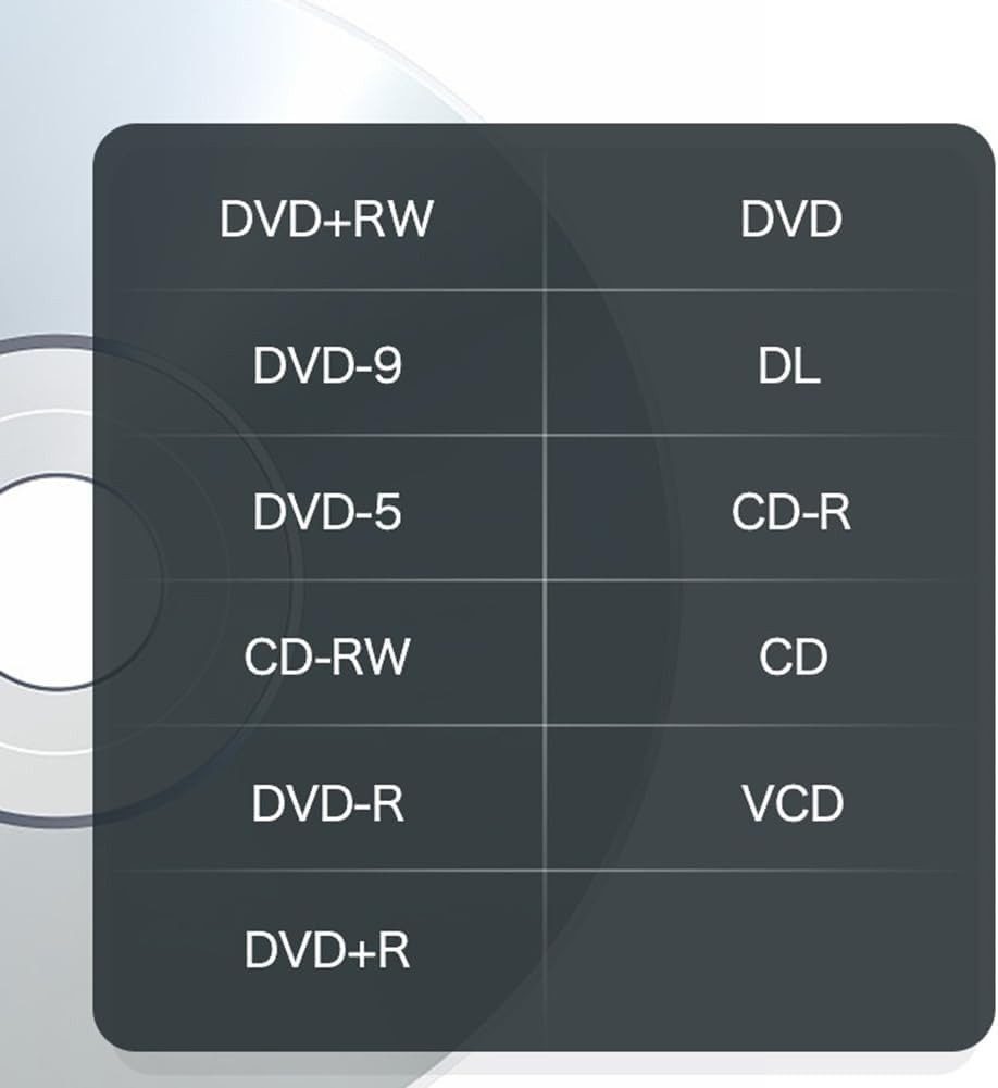 FELIXLEO Externer USB DVD Laufwerk USB 3.0 Typ C CD DVD Brenner Blu-ray-Brenner