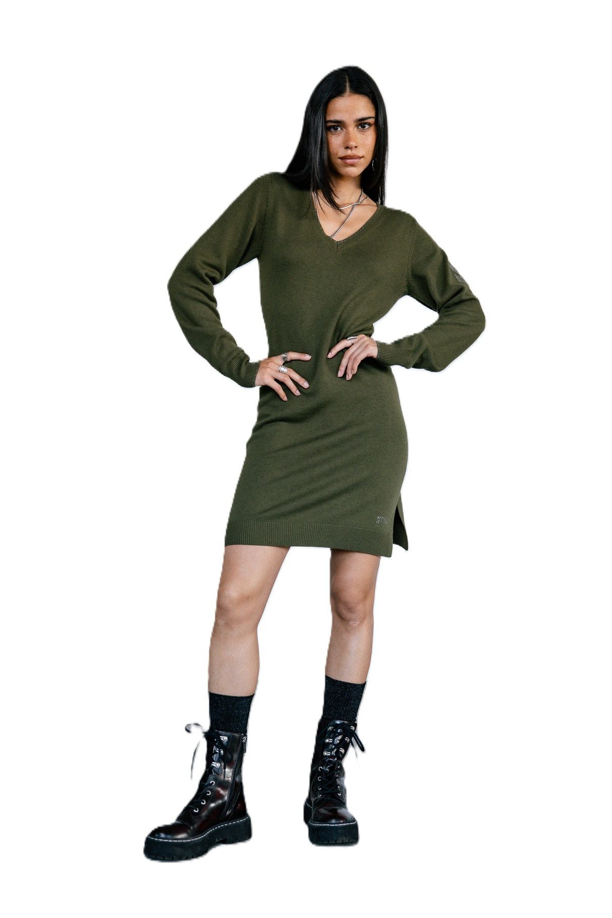 Freeman T. Porter Midikleid Reema - Strickkleid - Kleid - Langarmkleid