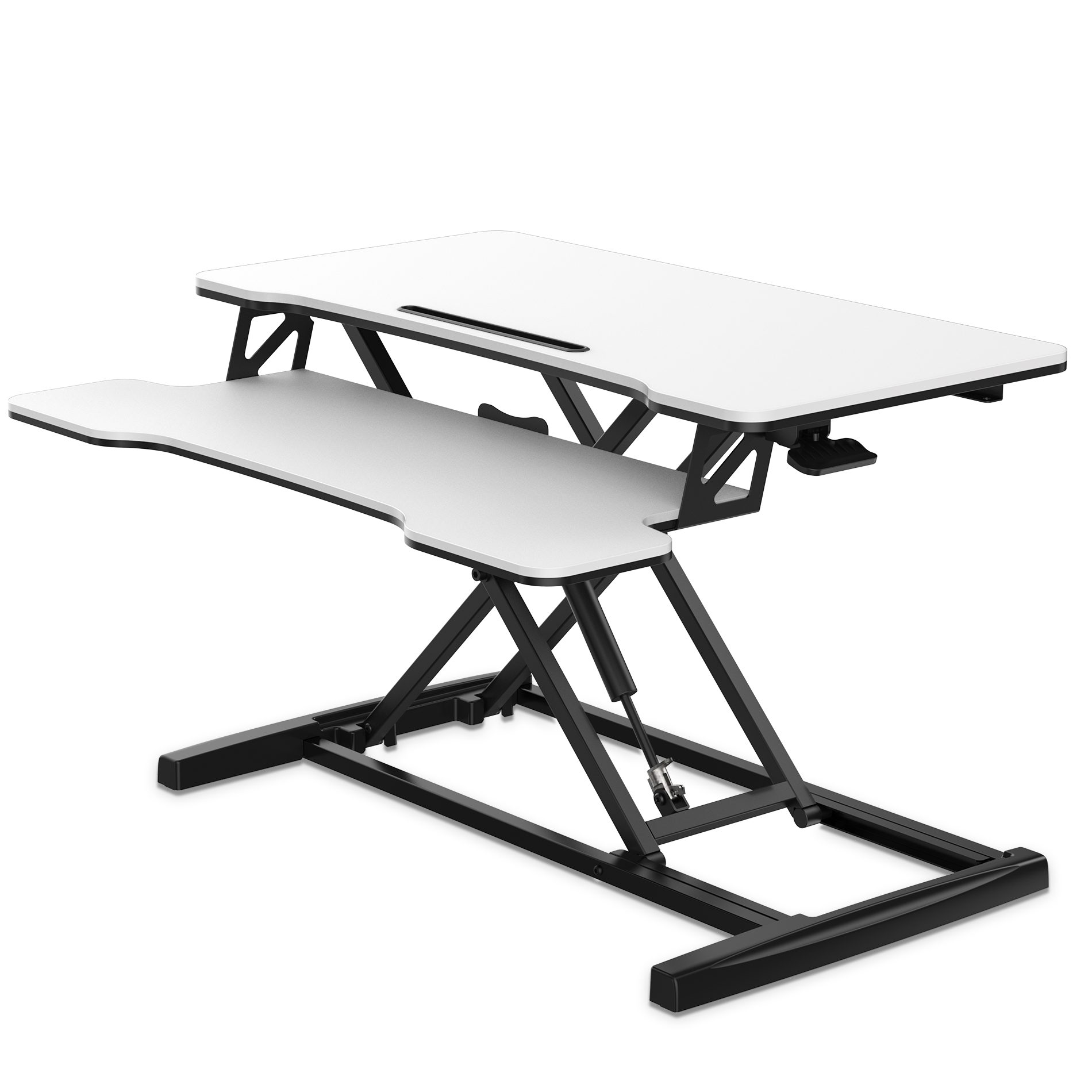 FITUEYES Schreibtisch Steh Sitz Schreibtisch (Höhenverstellbarer Schreibtis günstig online kaufen