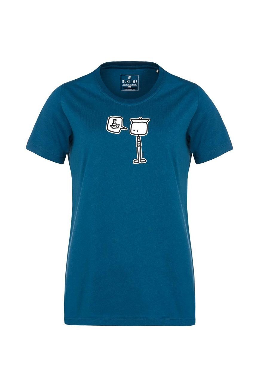 Elkline T-Shirt SEEMAEN Damen T-Shirt GOTS (1-tlg)