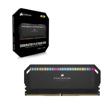 Corsair Dominator Platinum RGB DDR5 6200MHz DIMM 32GB (2x16GB) Arbeitsspeicher (RGB Beleuchtung ICUE)