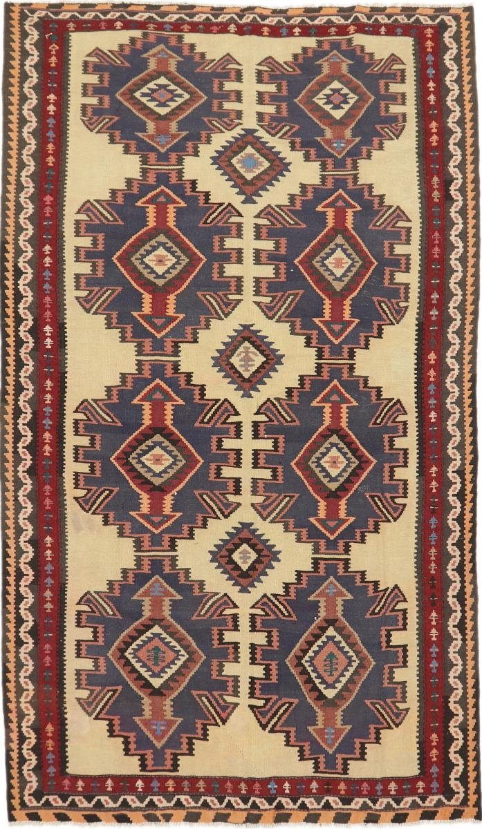 Orientteppich Kelim Fars Azerbaijan Antik 170x300 Handgewebter Orientteppich, Nain Trading, rechteckig, Höhe: 4 mm