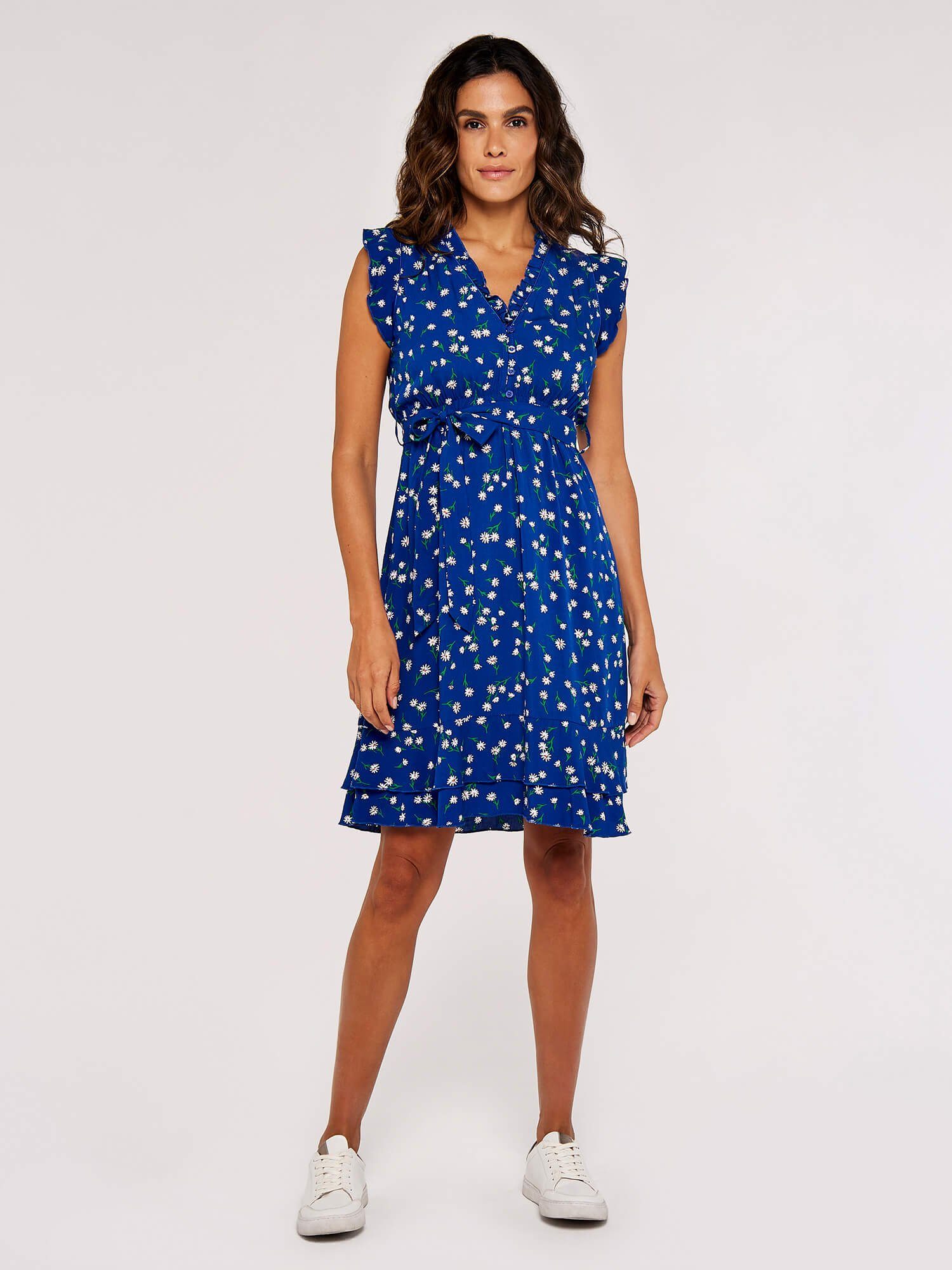 Apricot Minikleid Minikleid, (2-tlg., Stoffgürtel) mit günstig online kaufen