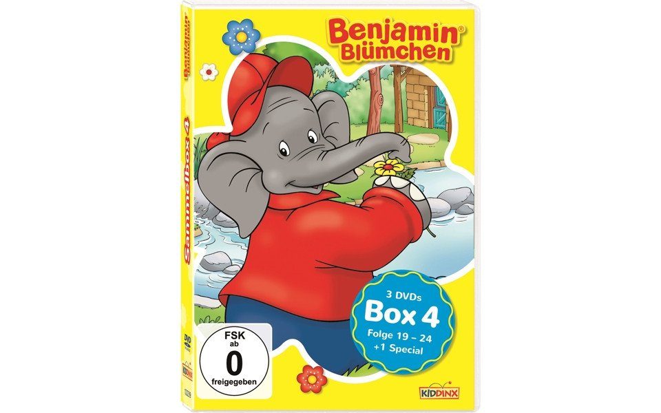DVD Benjamin Blümchen Box 4