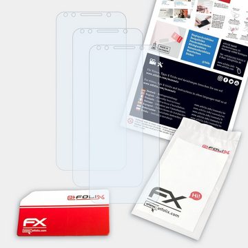 atFoliX Schutzfolie Displayschutz für Vodafone Smart N9, (3 Folien), Ultraklar und hartbeschichtet