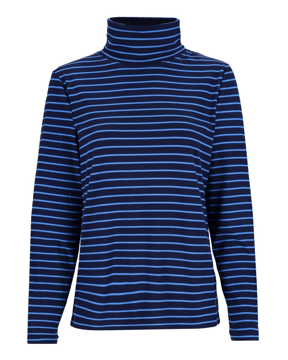Rollkragenpullover Ringelshirt mit Rollkragen