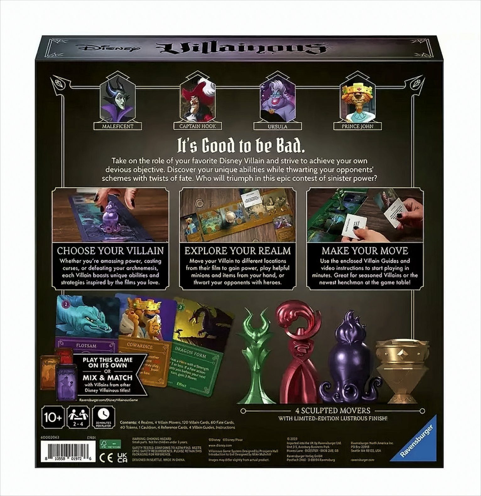 Ravensburger Spiel Disney Villainous - Introduction to Evil Englisch
