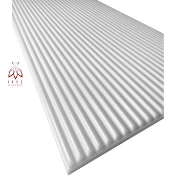 IKHEMalarka 3D Wandpaneel aus Polystyrol Styropor XPS, BxL: 50,00x100,00 cm, 4,00 qm, (4m², 8 Stück) Paneelen für Decke & Wand 100x50cm
