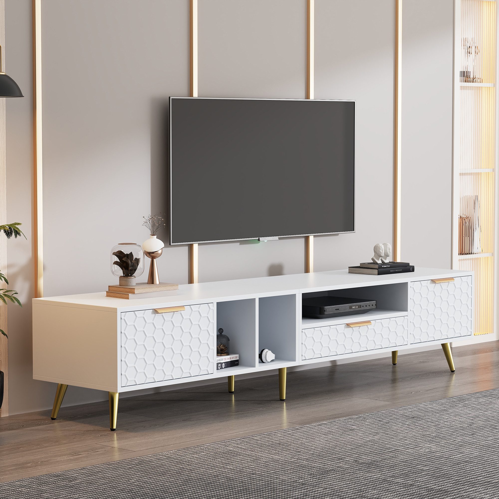HAUSS SPOLE Lowboard TV-Ständer mit mattem günstig online kaufen