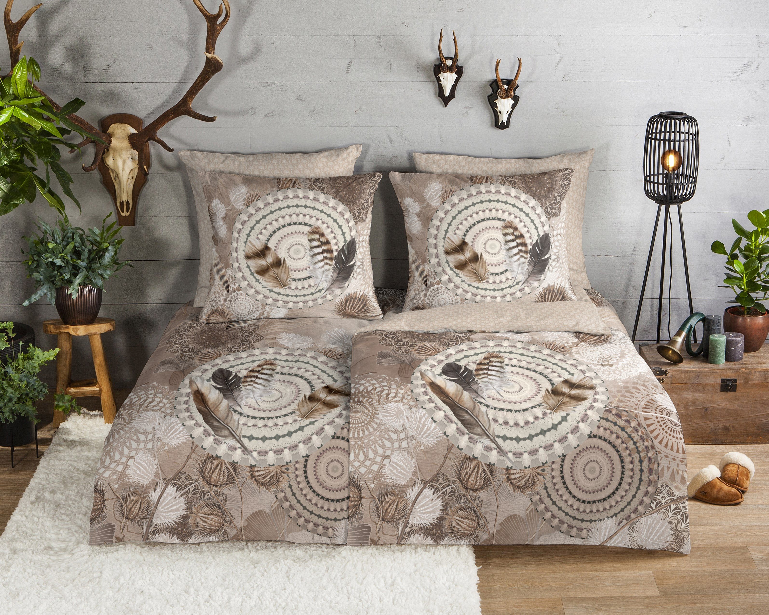 hip Wendebettwäsche "Ringhda" 3 Stk. tlg. Flanell, Biber, Winter, Warm, Wen günstig online kaufen