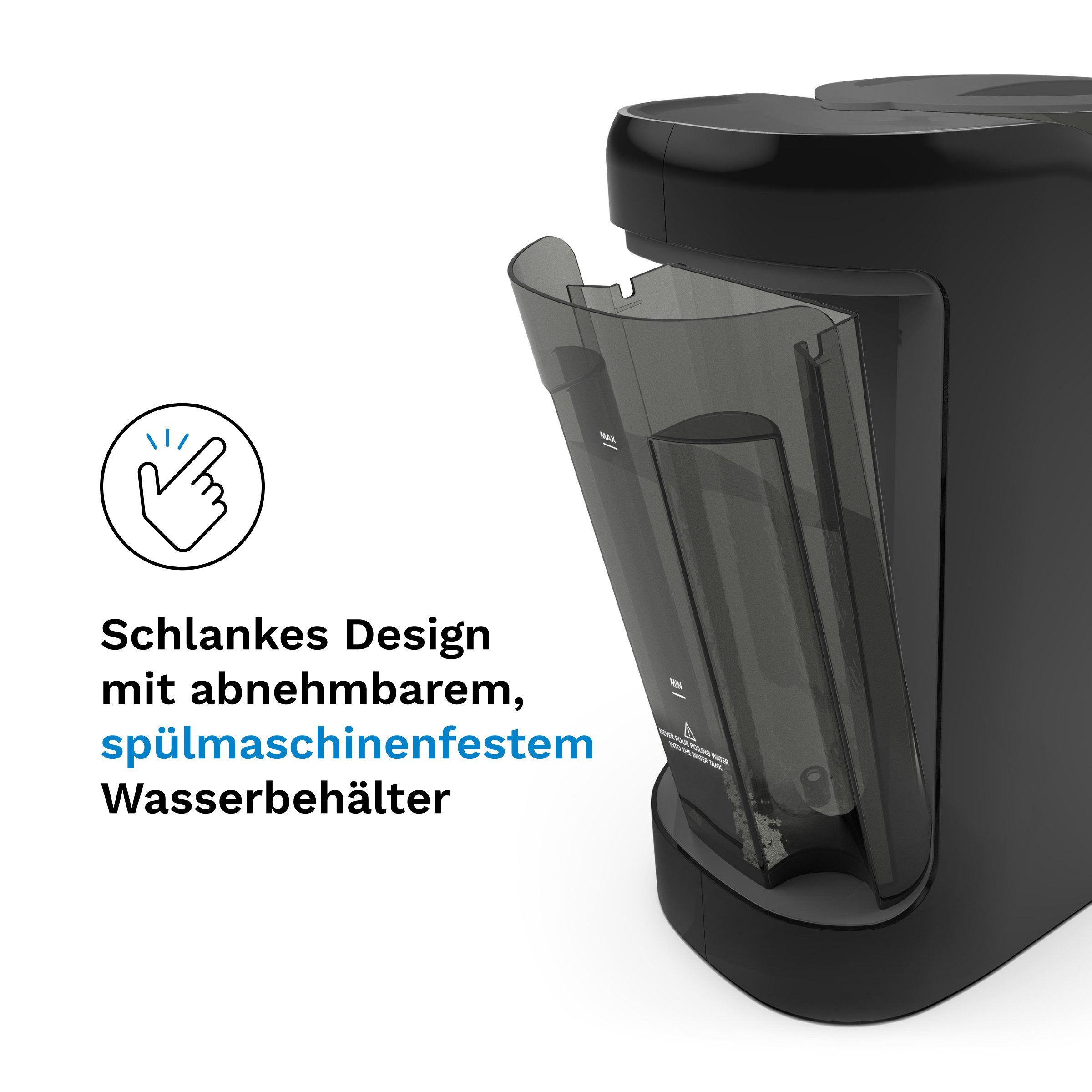 Baby Brezza Babyflaschenwärmer Automatischer Flaschenzubereiter mit Pulvermischung und Temperaturwahl, Zubereitung in Sekunden – ideal auch für nachts – Bild 5 von 5