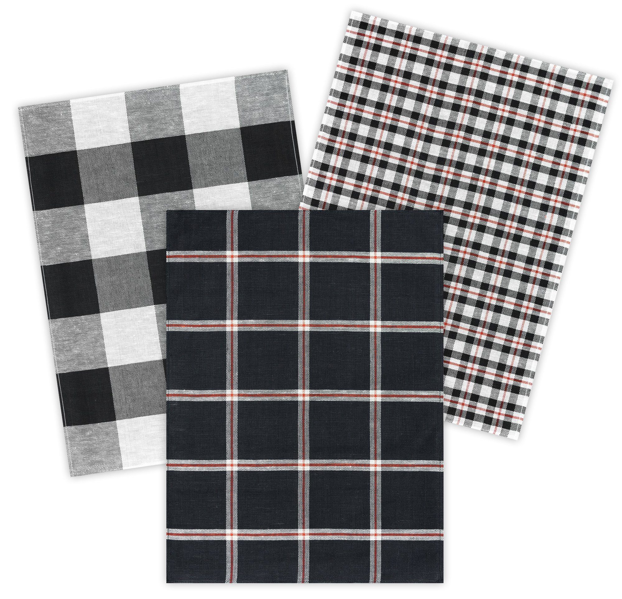 Kracht Geschirrtuch Landhaus, (Set, 3-tlg., Set), günstig online kaufen