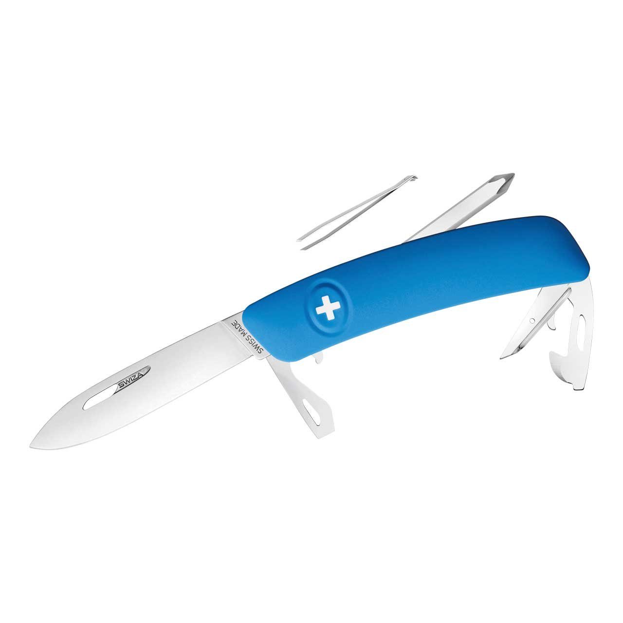 Taschenmesser Herbertz 690404 SWIZA D04 Schweizer Taschenmesser Messer Klinge 7,5 arretiert mit Druck