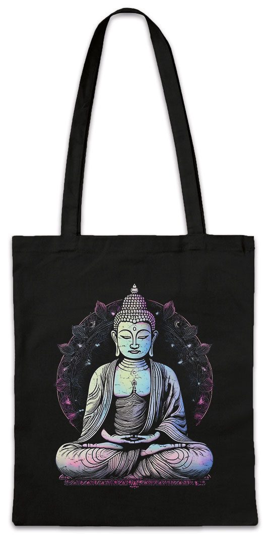 Beuteltasche Thai Buddha B Stofftasche Thailand Thainländisch Muay Bankog