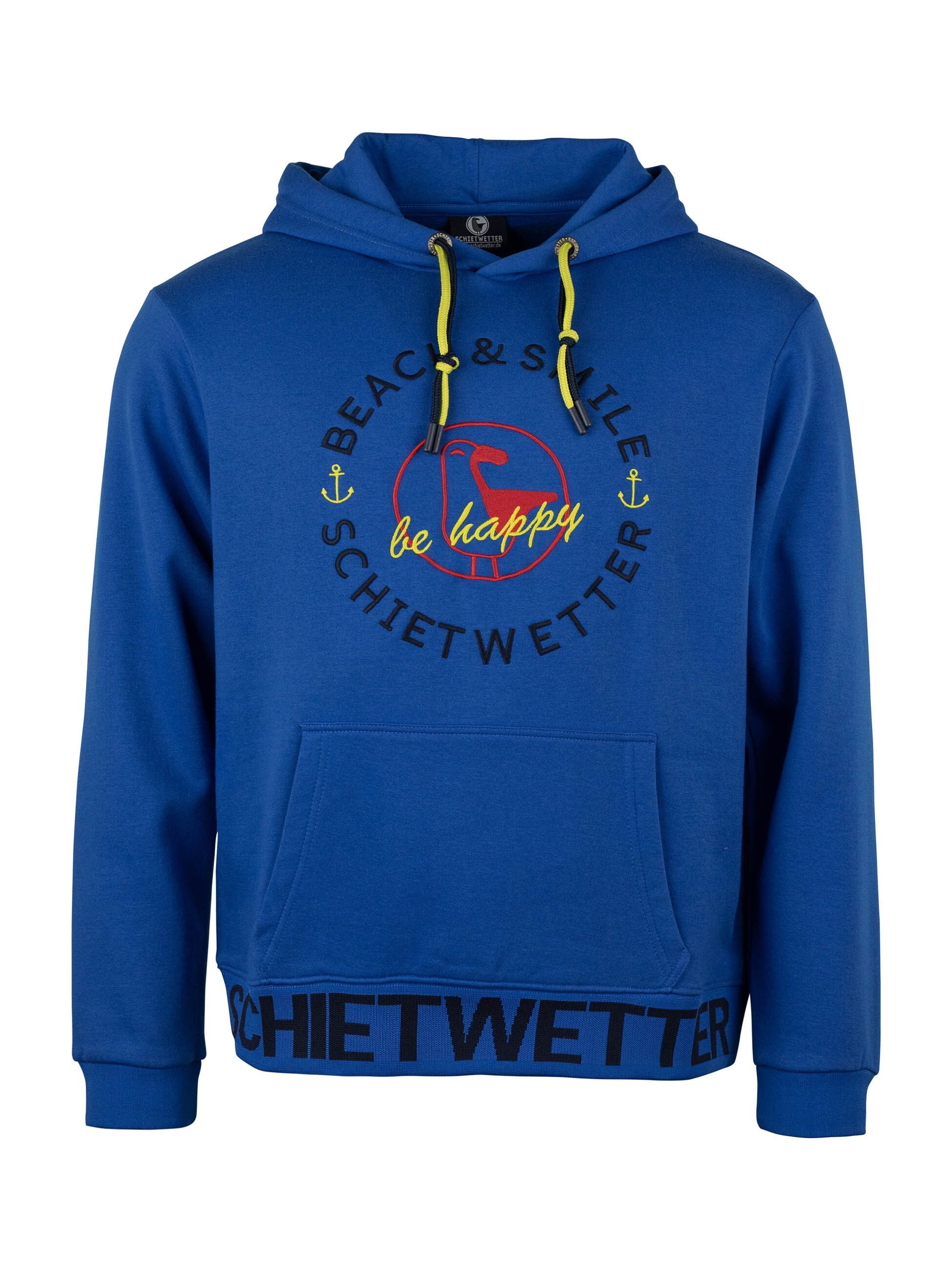Schietwetter Kapuzenpullover Herren Hoodie "Haifisch Klaus" günstig online kaufen