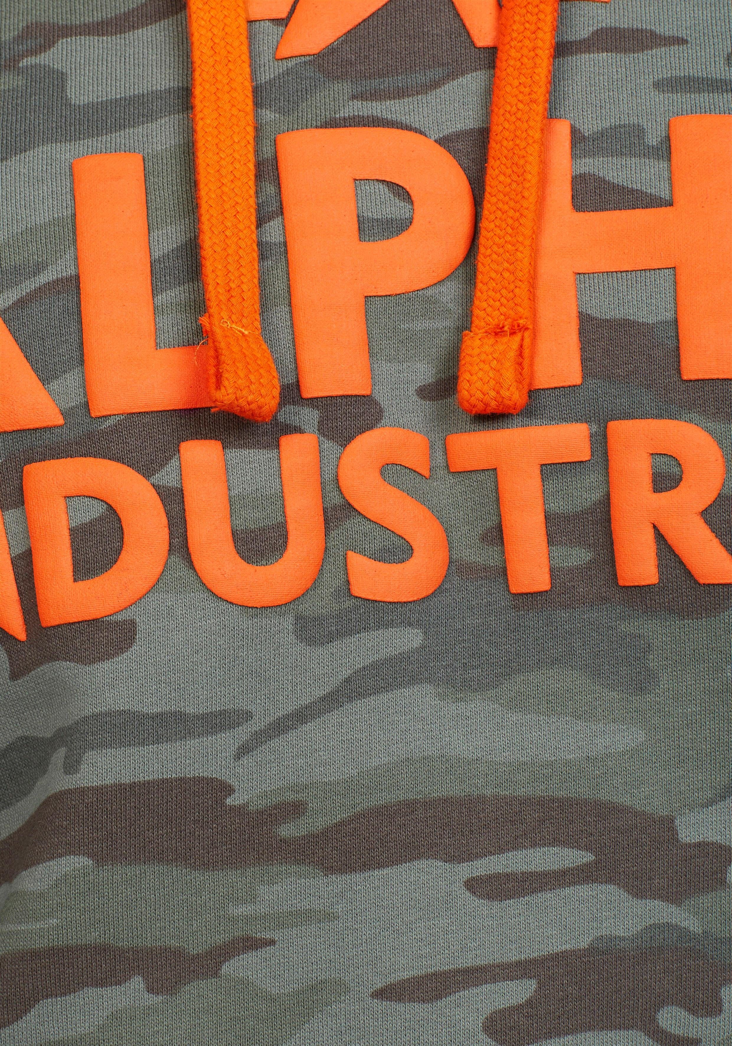 Woodl Camo Alpha Kapuzensweatshirt Industries