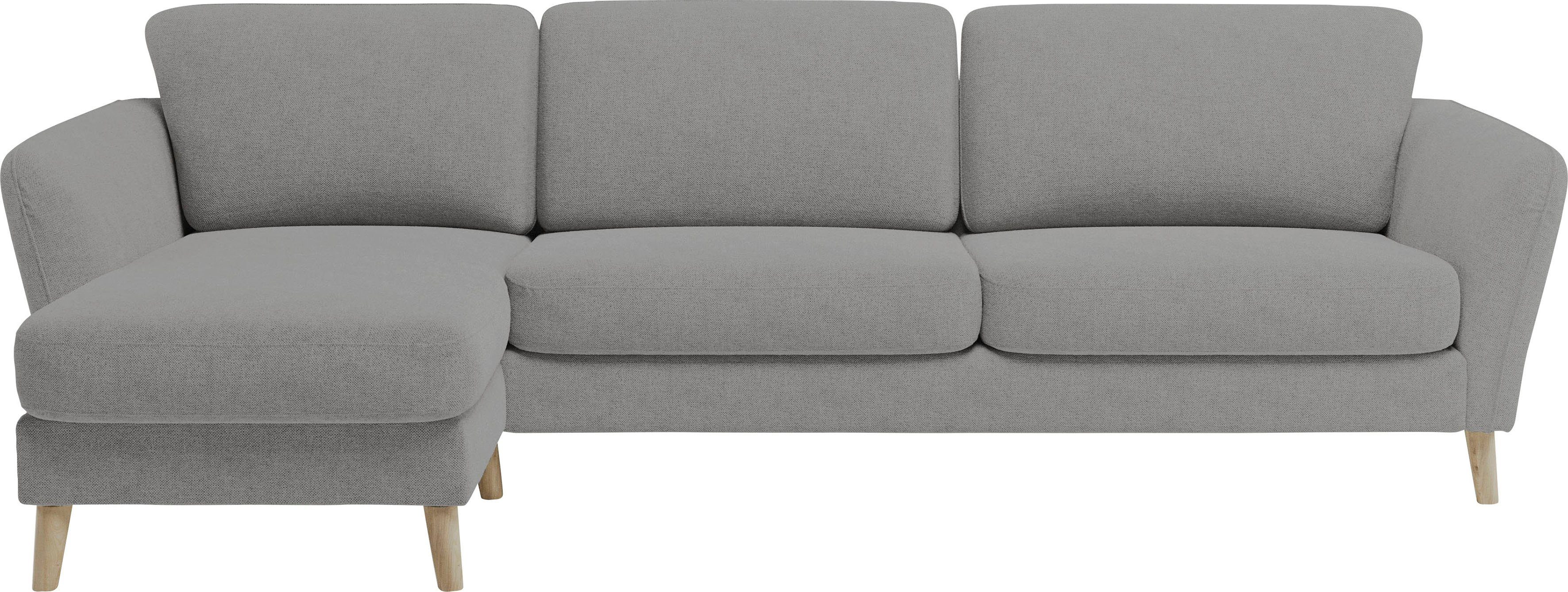 Home affaire Ecksofa "MARSEILLE (279/152cm),L-Form, Rec. rechts/links, vers günstig online kaufen