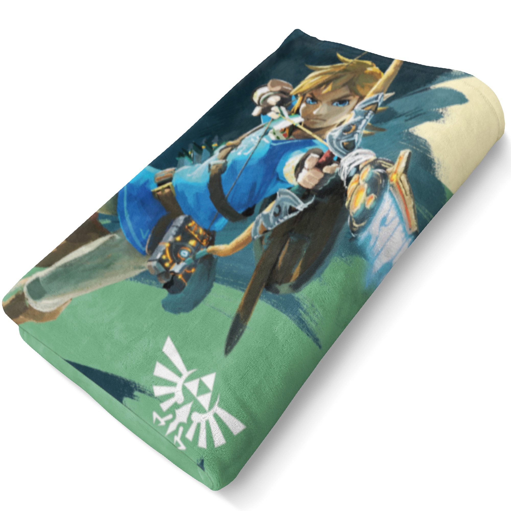 BERONAGE Strandtuch The Legend of Zelda Badetuch Link Arrow 75x150 cm, 100% Baumwolle (1-St), Frottee in Velours-Qualität – Bild 5 von 5