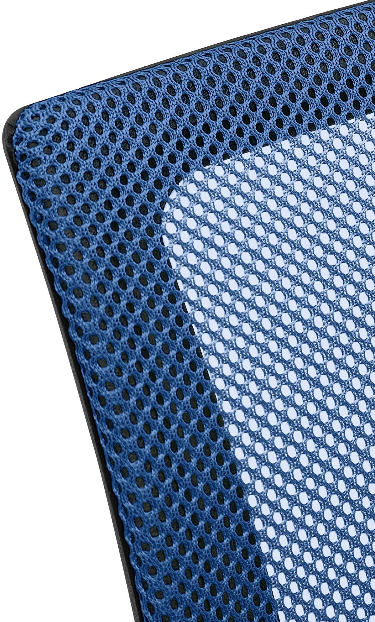 CLP Besucherstuhl Eureka, Freischwinger mit Stoff- und Netzbezug