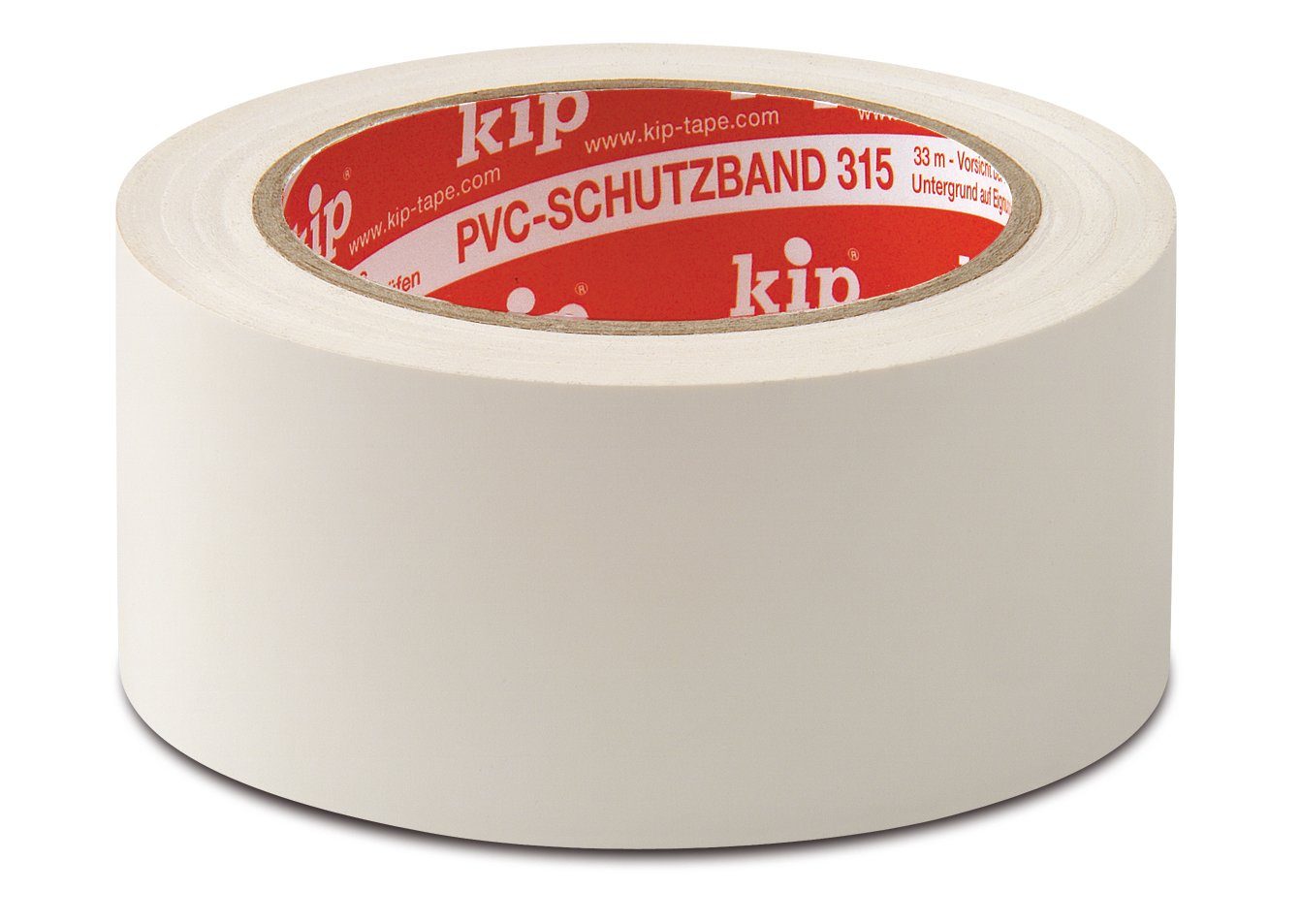 Kip® Klebeband Kip® 315 PVC-Schutzband-Profi-Qualität-glatt (6er Pack) PVC-Schutzklebeband in Profiqualität für Innen und Außen - sehr gut geeignet für Verputzerarbeiten orange
