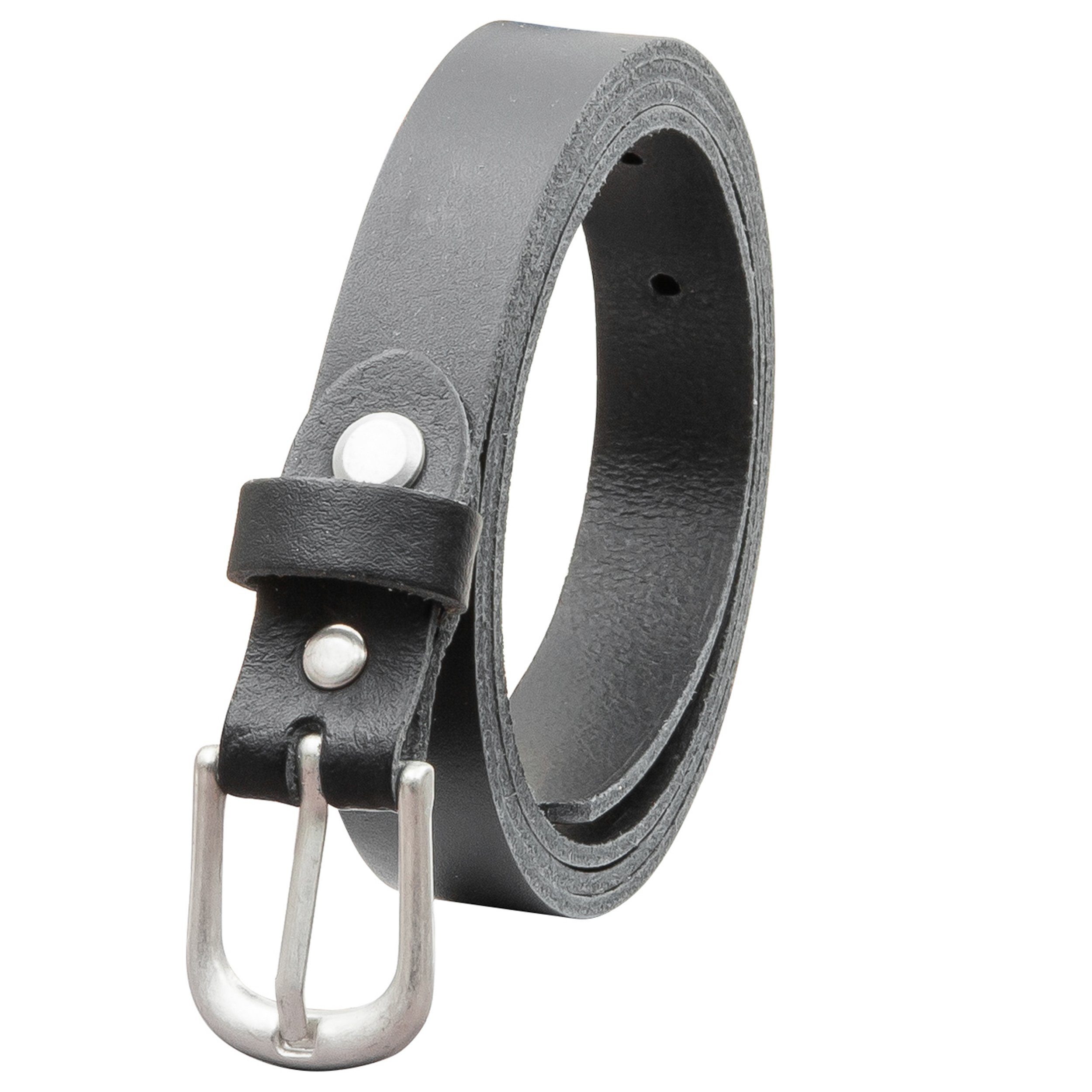 COLOGNEBELT Ledergürtel OM16-SL-Schwarz MADE IN GERMANY, Schwarz Kürzbar, 1 günstig online kaufen