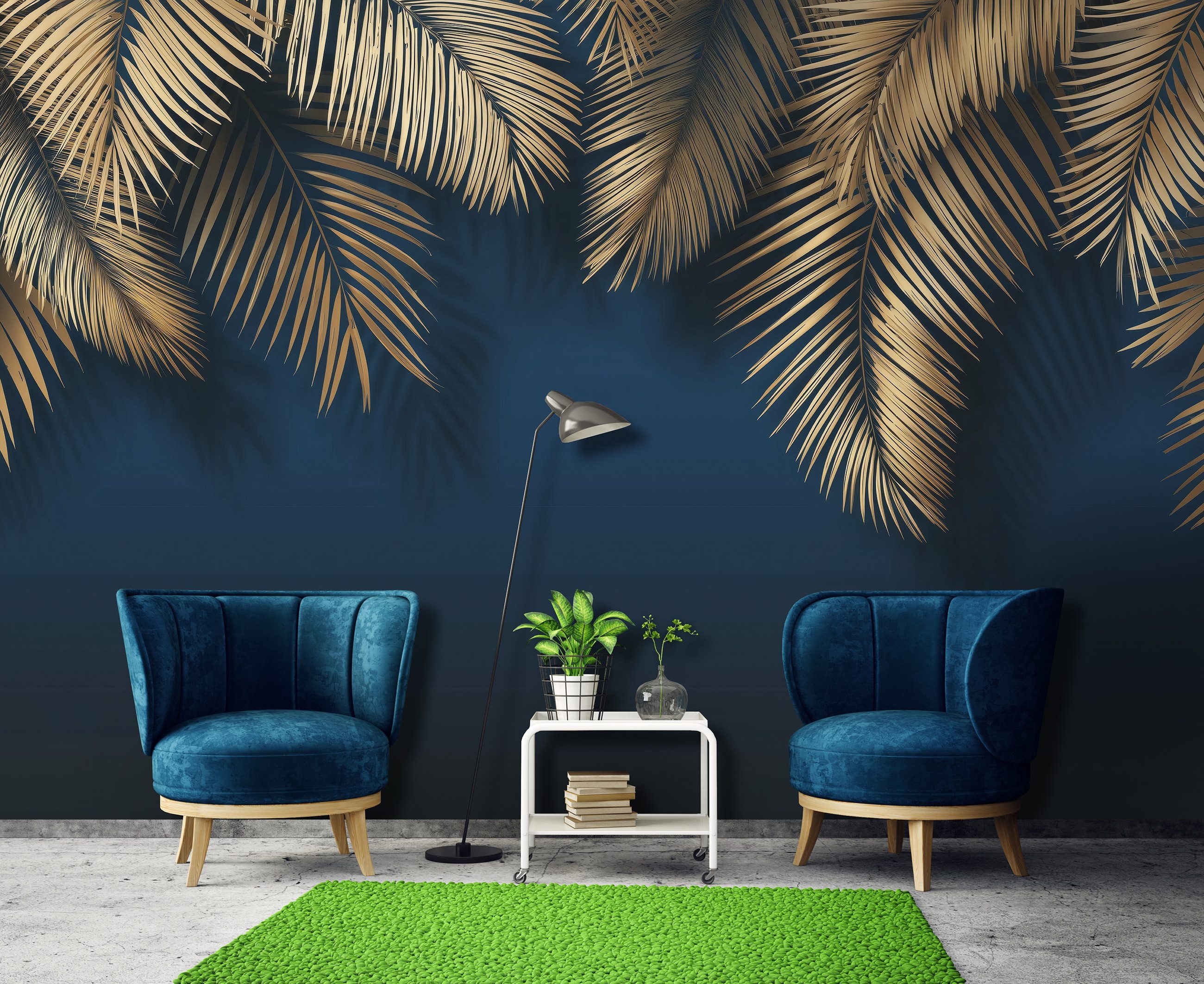 Wallarena Fototapete Federn Weiß Gold Vlies Tapete Wohnzimmer Schlafzimmer günstig online kaufen