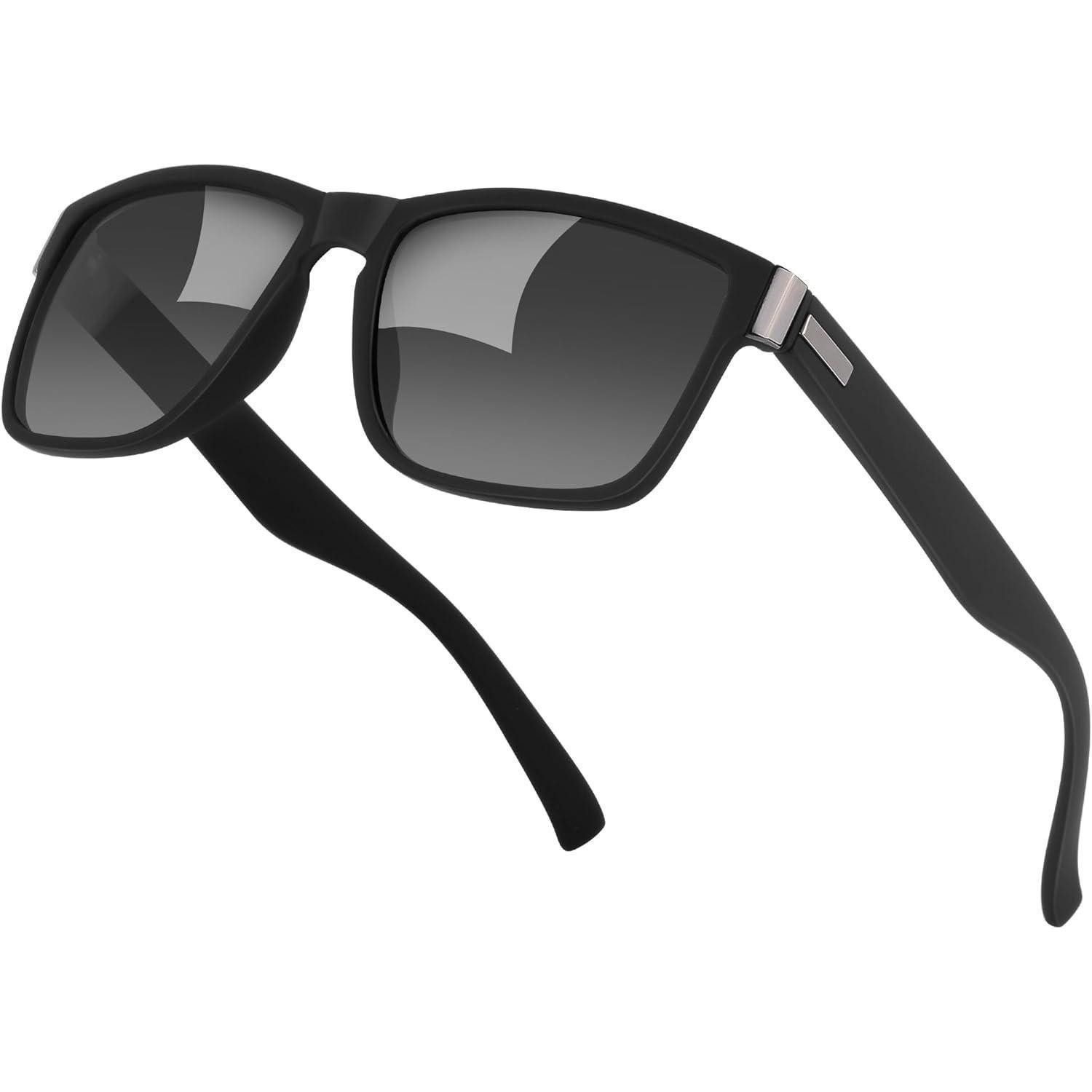 LuxusKollektion Sonnenbrille Sonnenbrille Herren Polarisiert UV400 Polbrille Autofahren Space Grau