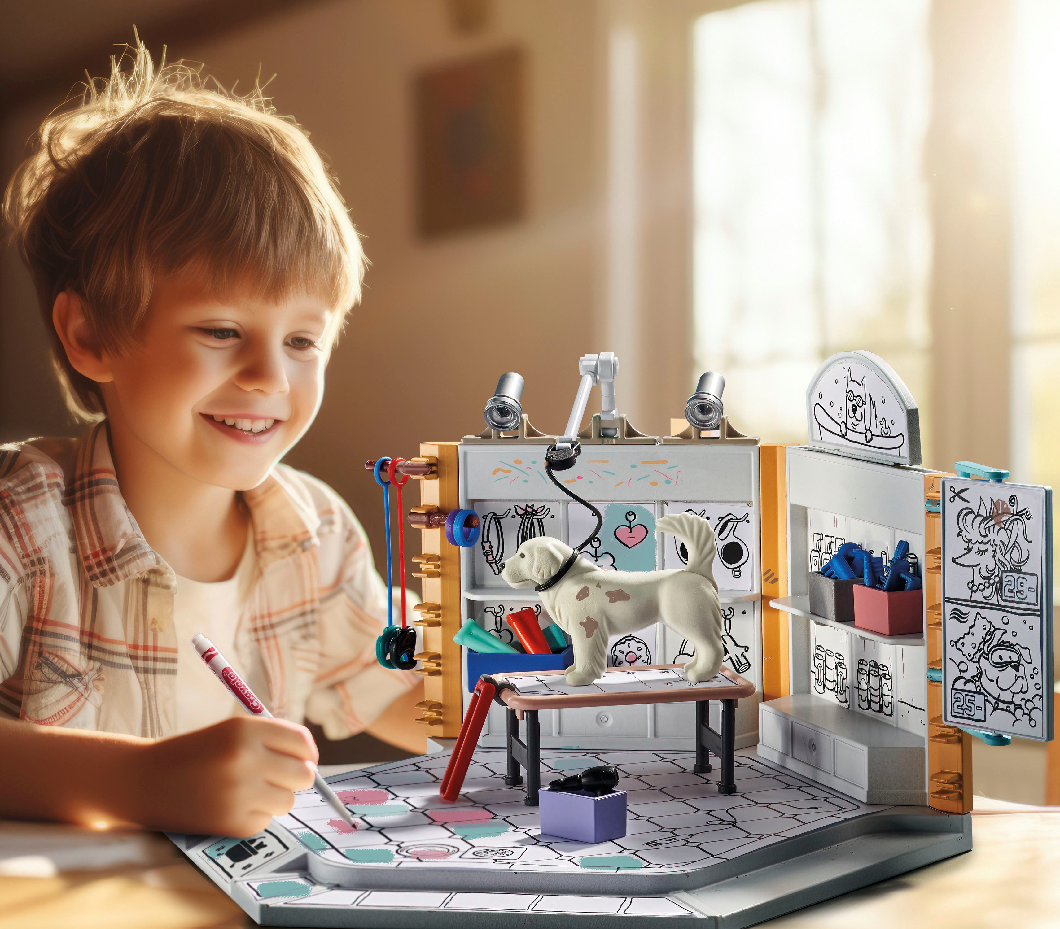 Playmobil® Hundesalon (71514), Color Konstruktions-Spielset, (61 St), Made günstig online kaufen