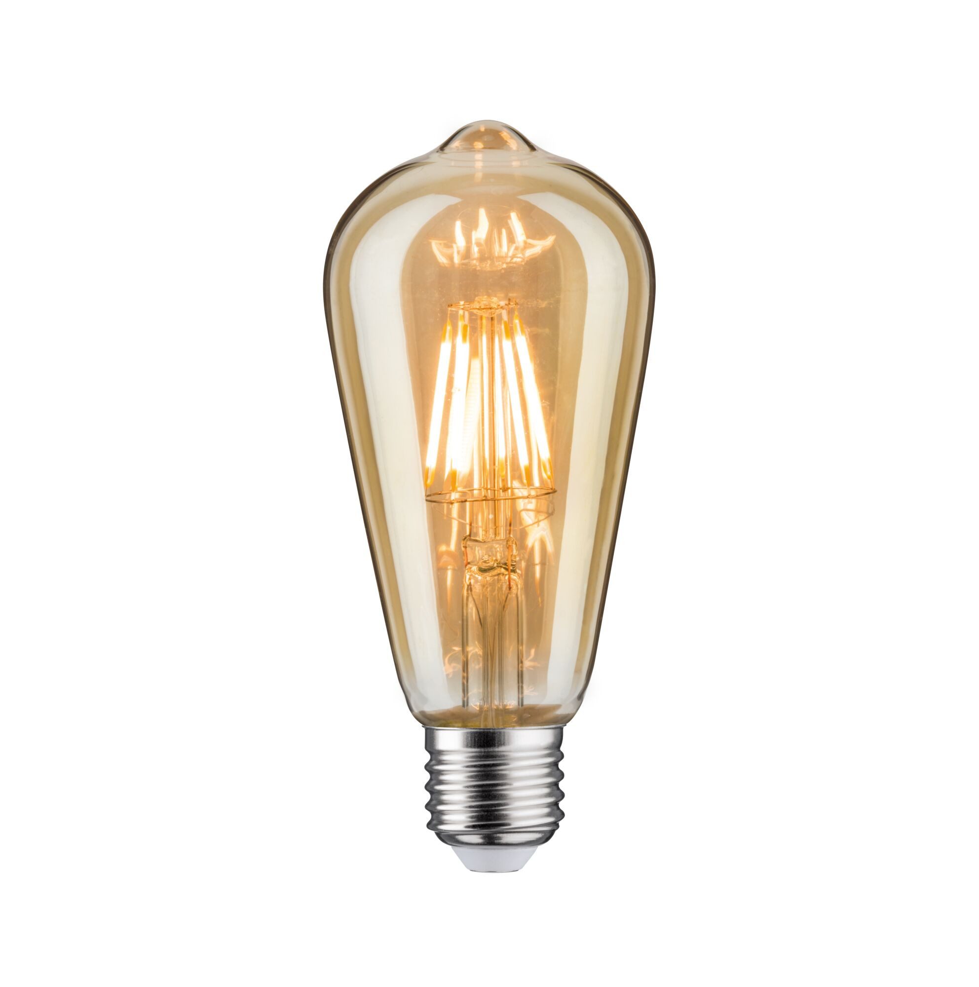 Paulmann LED-Filament 1879 Filament 230V LED Kolben Rustika E27 Dim 480lm 6W 1700K dimmbar G, E27, 1 St.