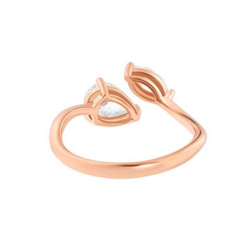 Heideman Fingerring Alicia rose goldfarben (Ring, 1-tlg., inkl. Geschenkverpackung), Damenring für Frauen