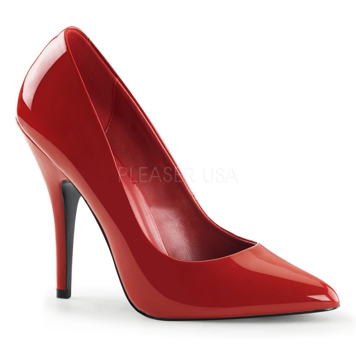 SEDUCE-420 - Rot Lack Pleaser High-Heel-Pumps Pumps