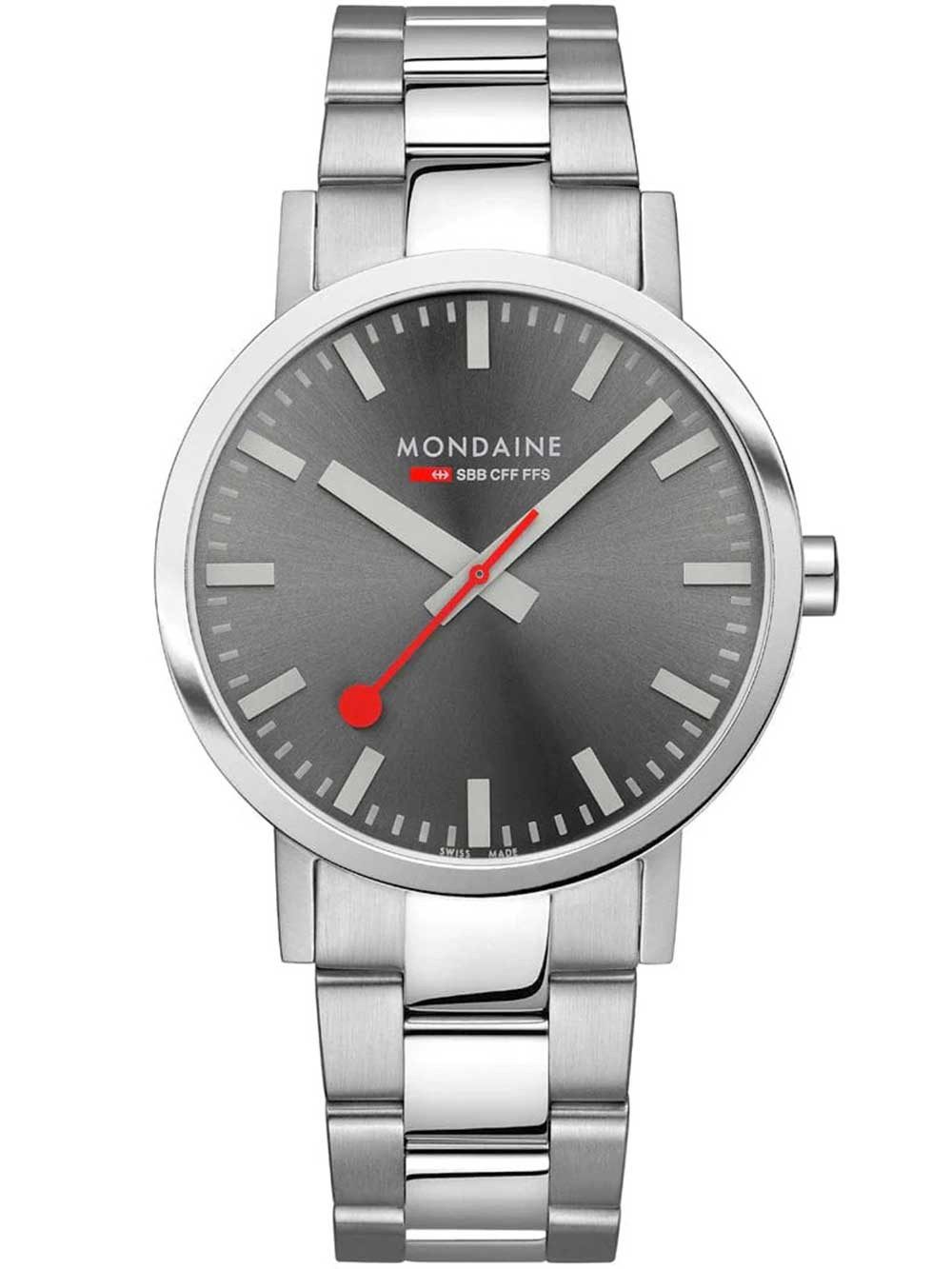 MONDAINE Quarzuhr Mondaine A660.30360.81SBJ Herrenuhr SBB Classic 40mm 5ATM Mondaine A660.30360.81SBJ Herrenuhr SBB Classic 40mm 5ATM