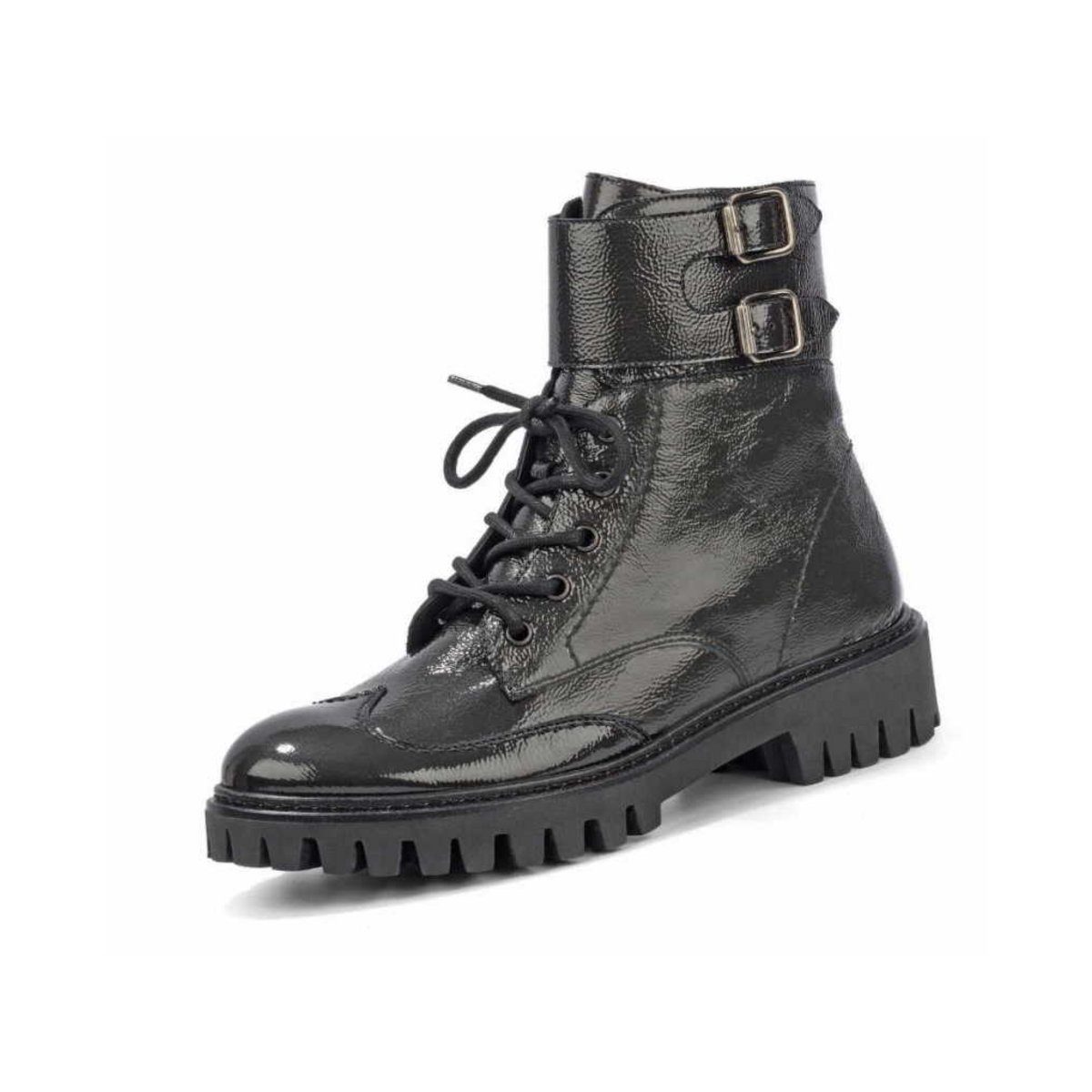 Stiefeletten für Damen in grau Stiefelette