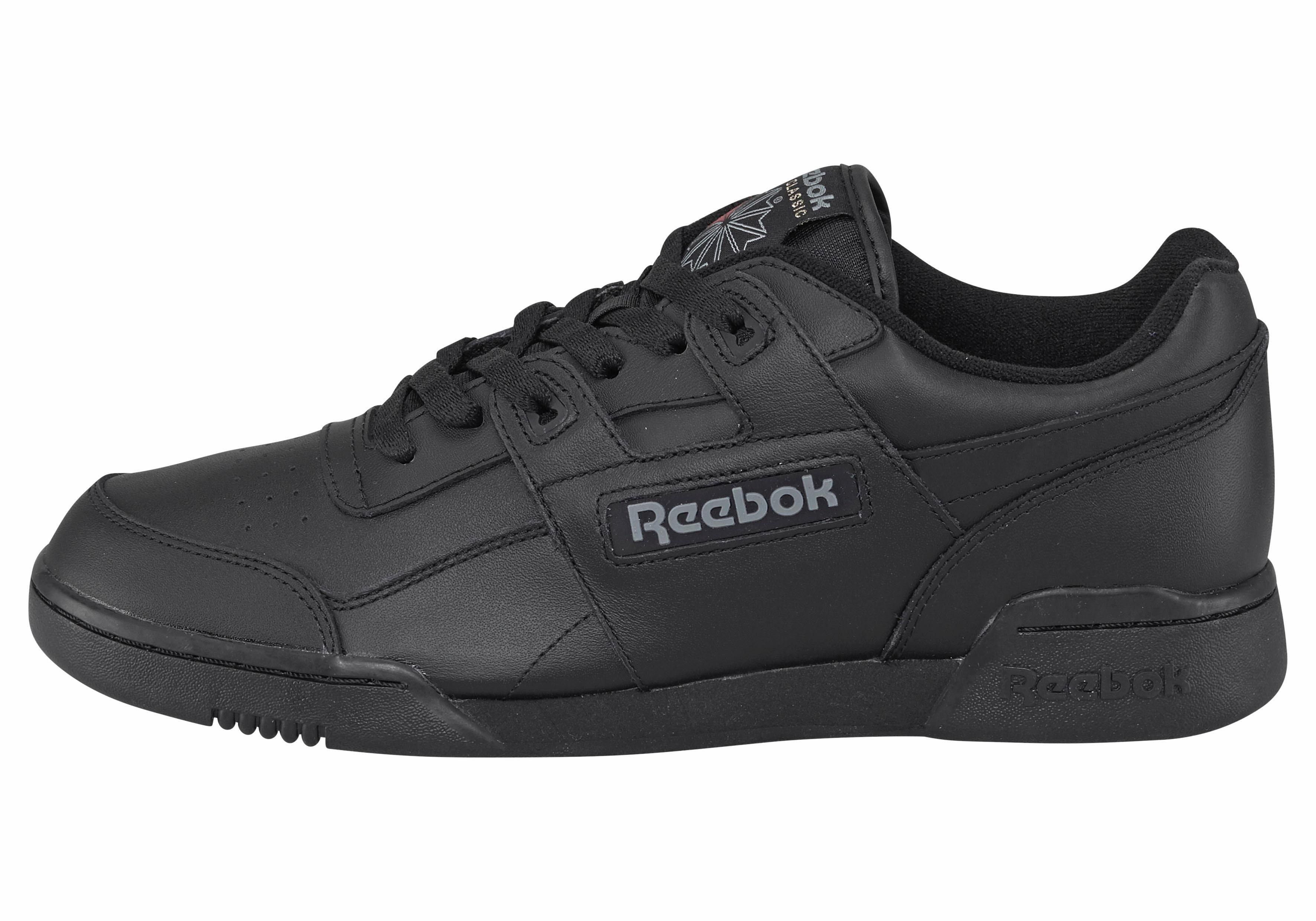 Reebok Sneaker Classic Workout BLACK-CHARCOAL Plus