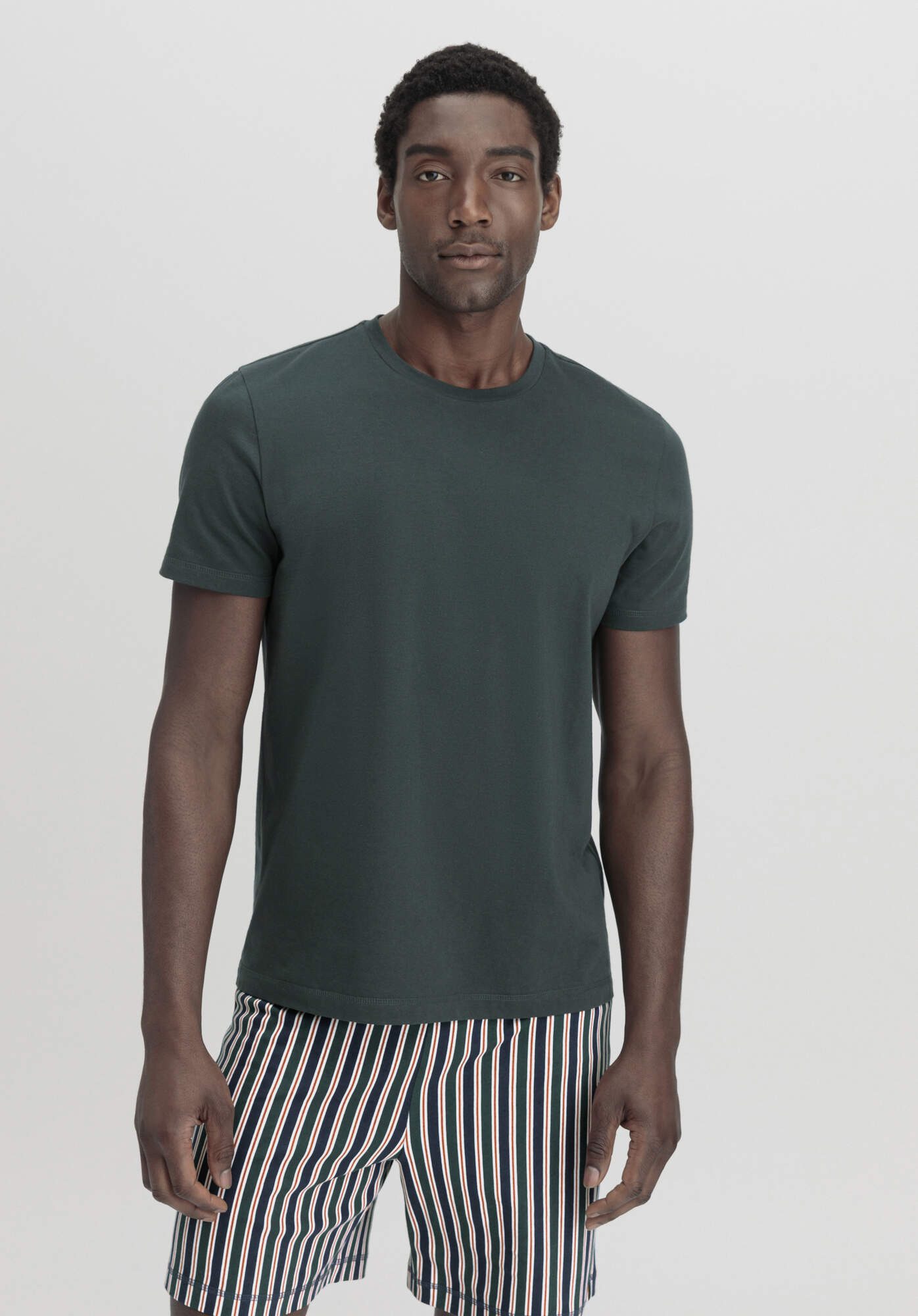 Hessnatur Pyjamaoberteil Regular PURE COTTON aus Bio-Baumwolle (1-tlg)