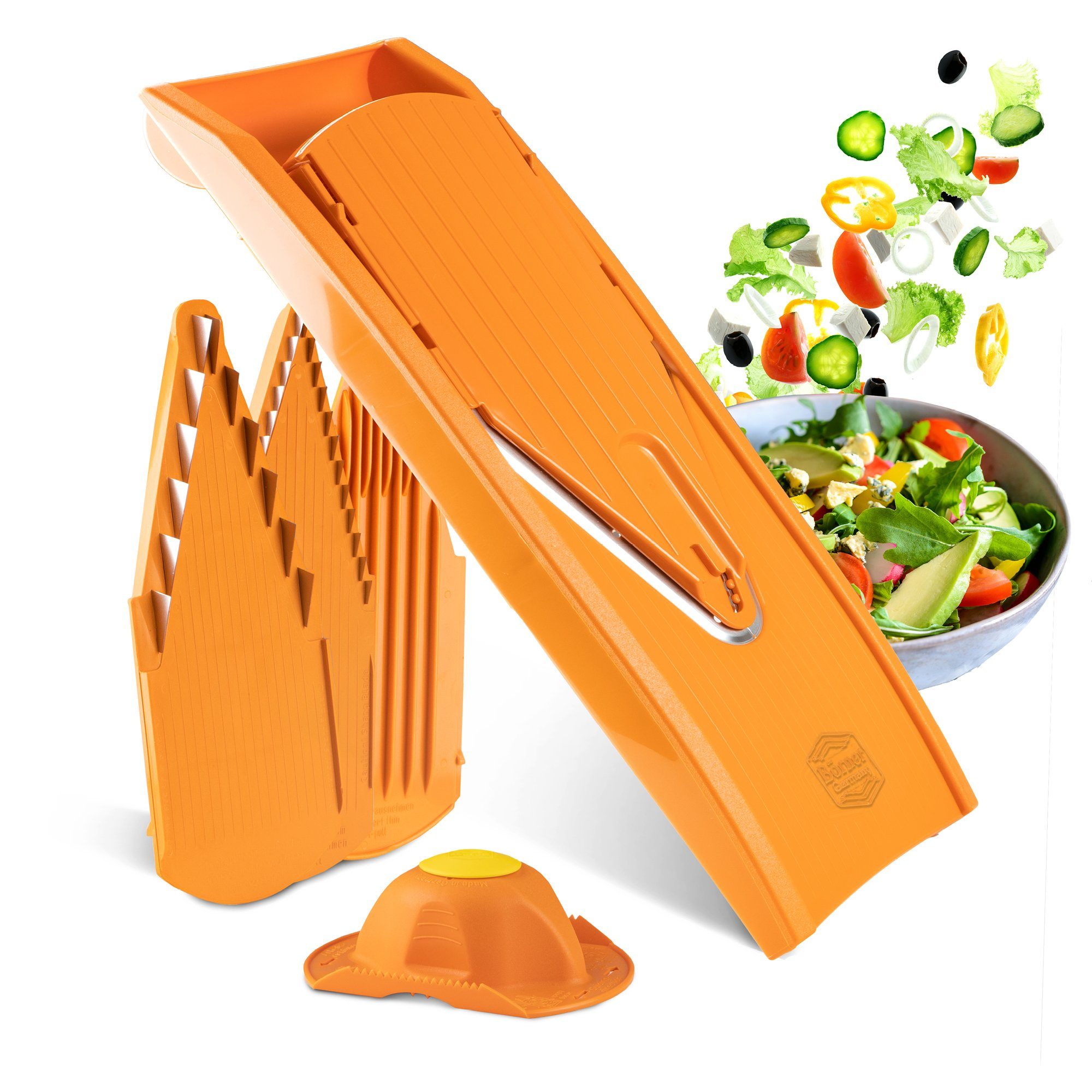 DeBuyer Gemüsehobel Vantage Mandoline – Edelstahl, 4 Julienne, 27,9 X 20,1 X 10,9 Cm