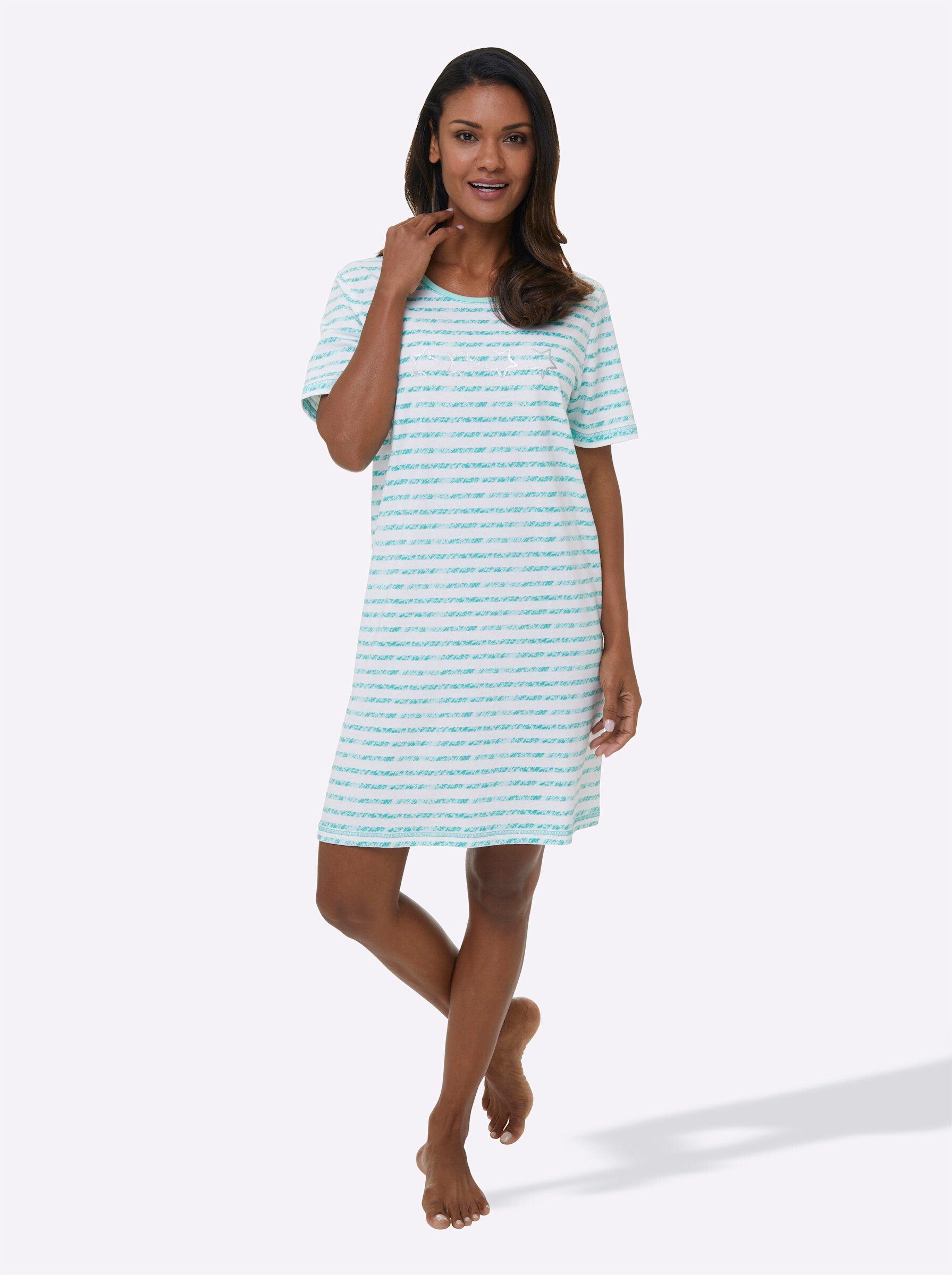 Witt Sleepshirt Kurzarm-Sleepshirts (2-tlg)